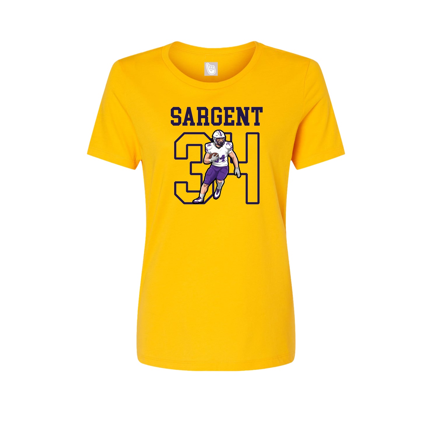 Fitted Women's Tee — Shirsey in Gold