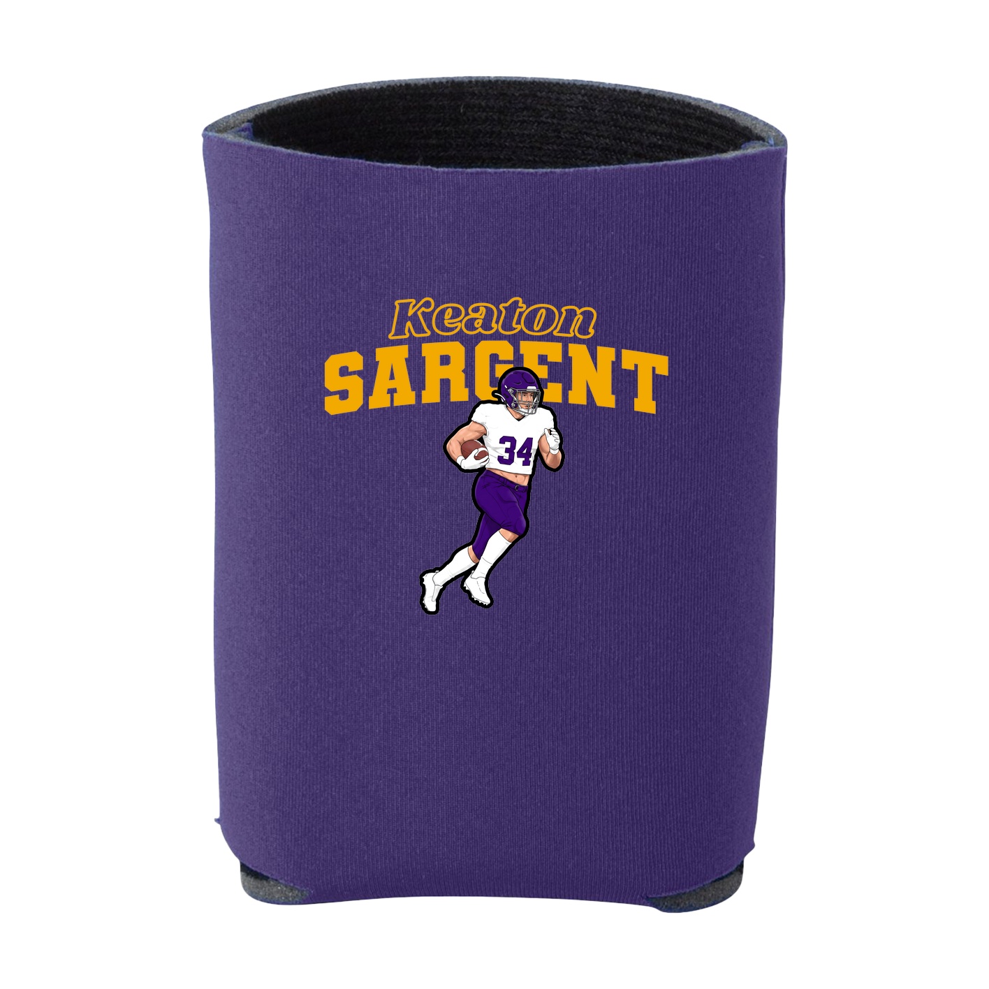 Can Holder — Name Arch in Purple