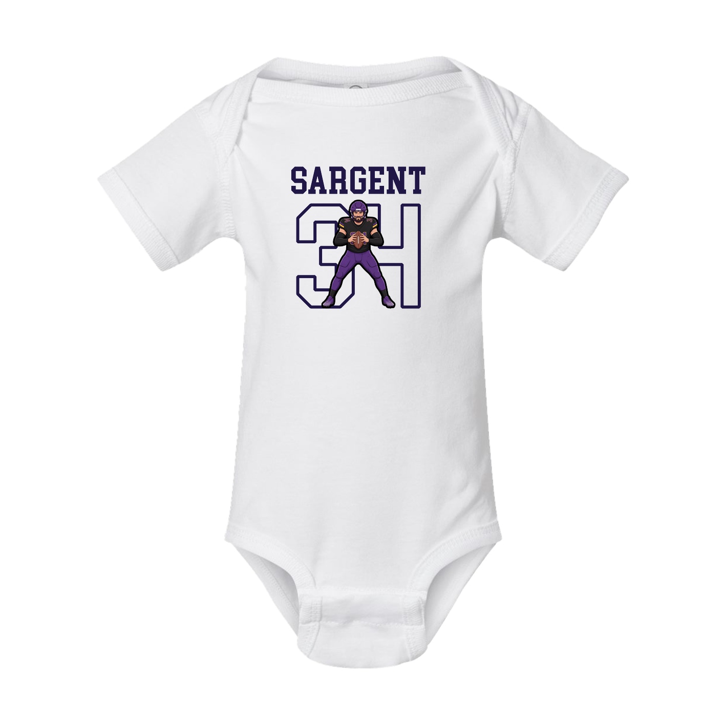 Baby Onesie — Shirsey in White