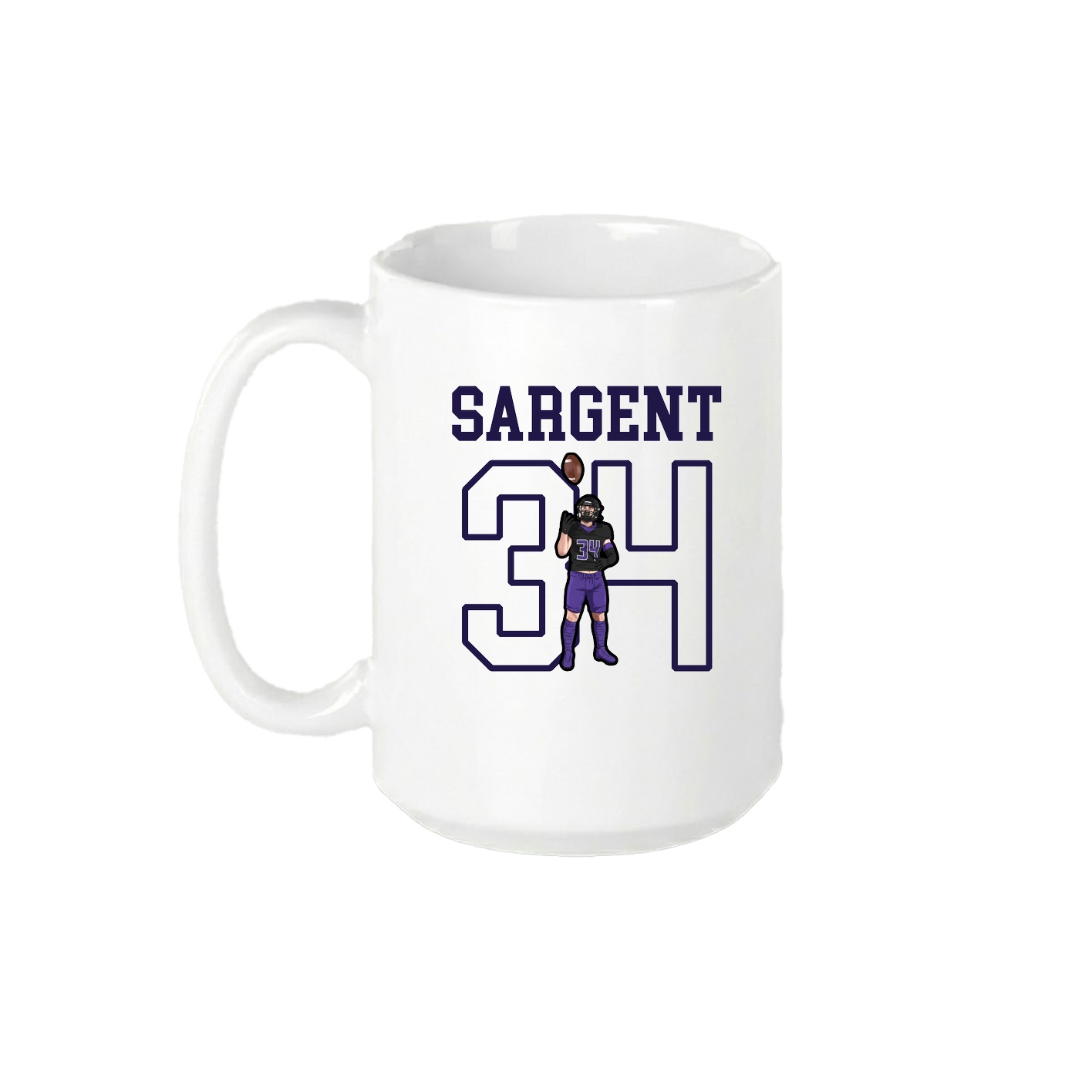 15oz Coffee Mug — Shirsey in White