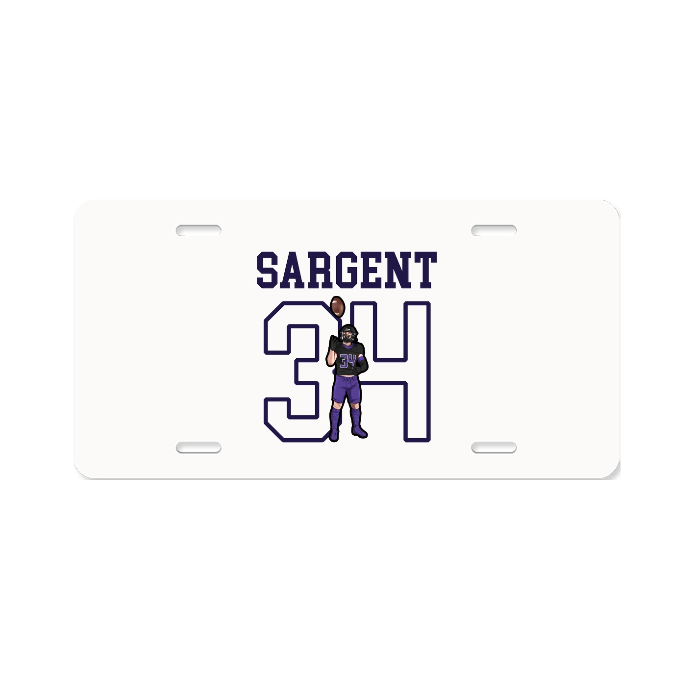 License Plate — Shirsey in Classic