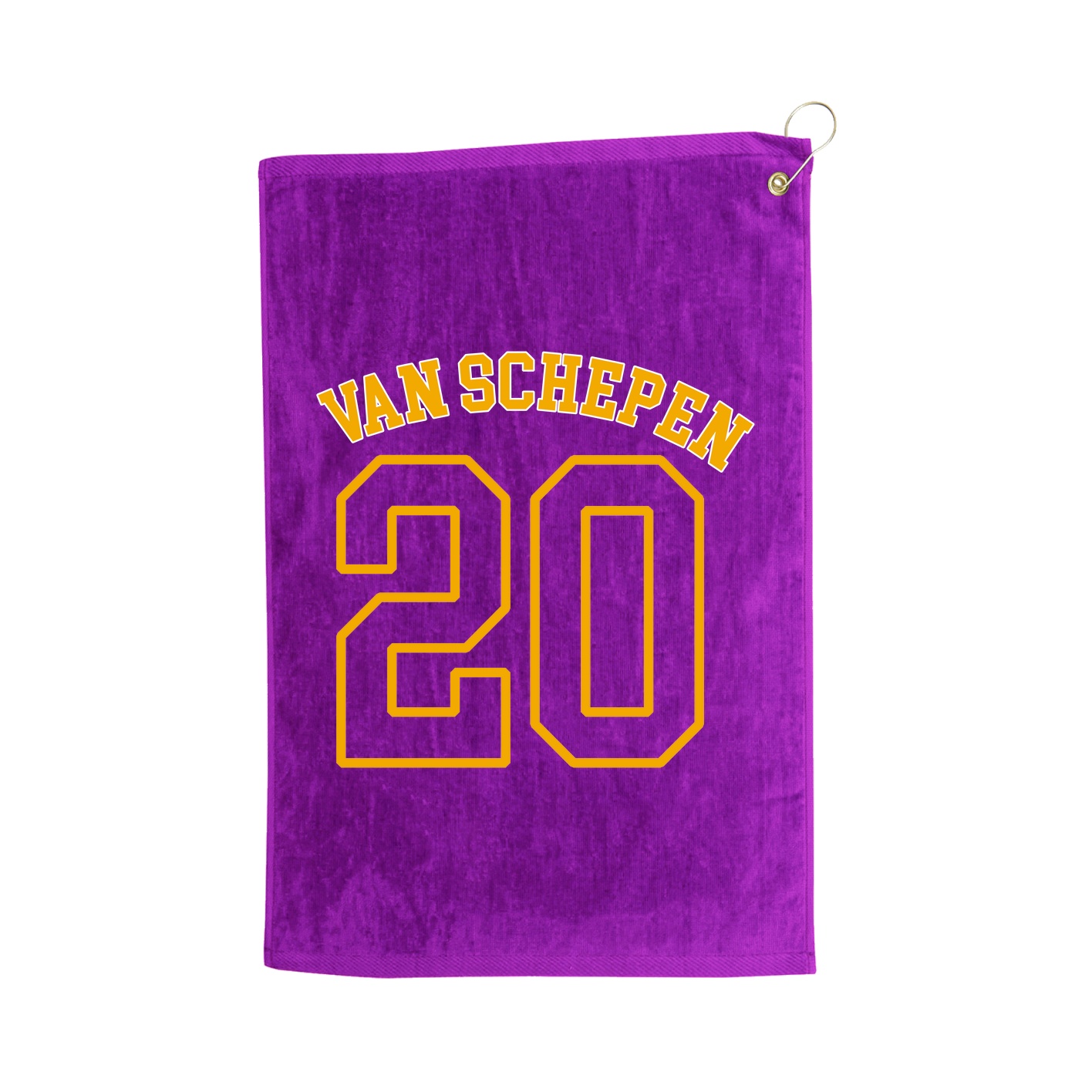 Golf Towel — Shirsey Arch in Purple