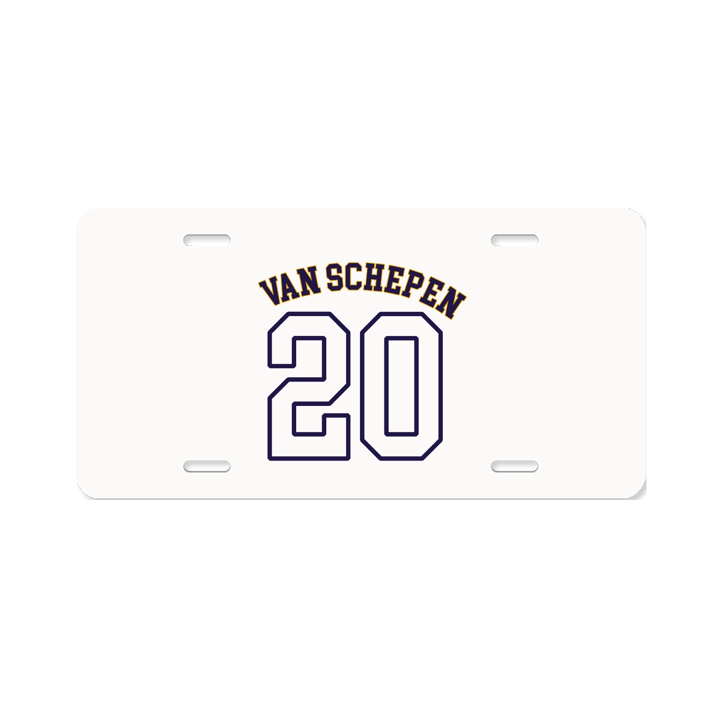 License Plate — Shirsey Arch in Classic