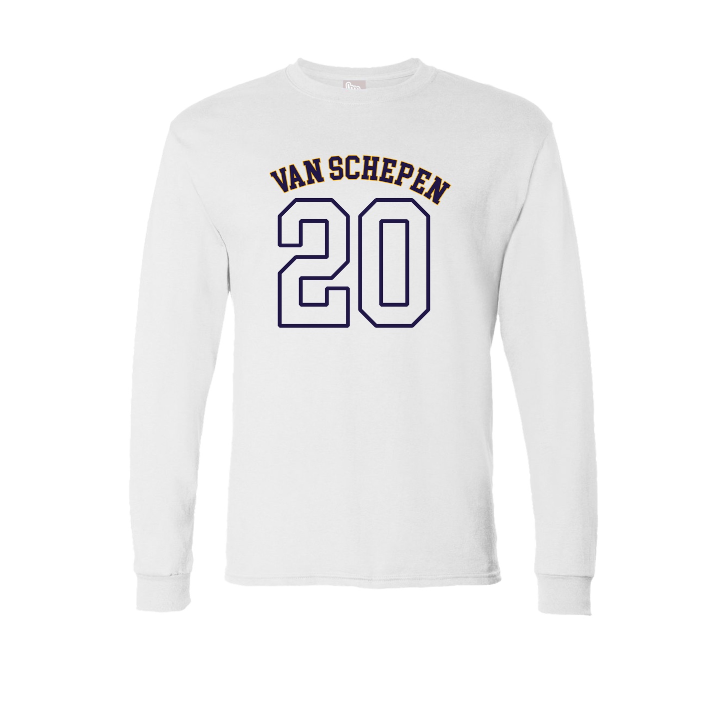 Long Sleeve Tee — Shirsey Arch in White