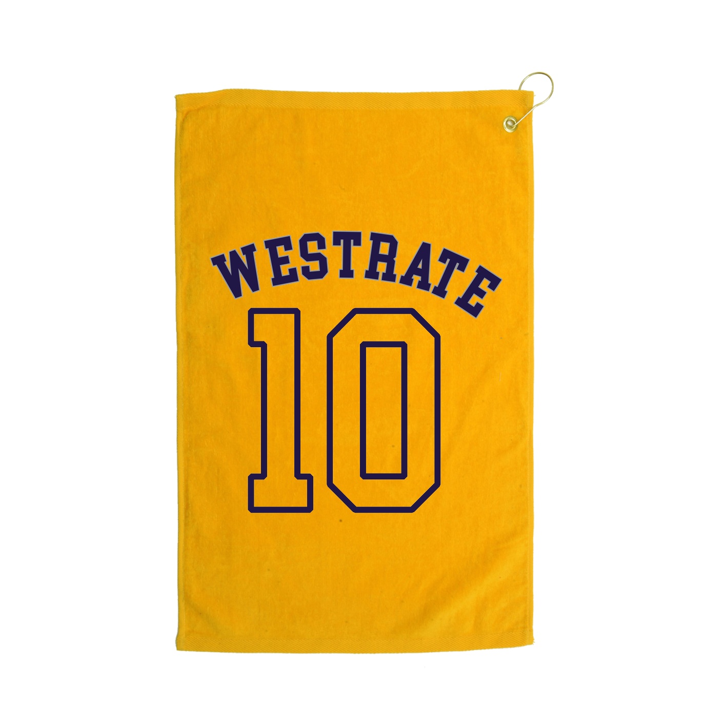 Golf Towel — Shirsey Arch in Gold