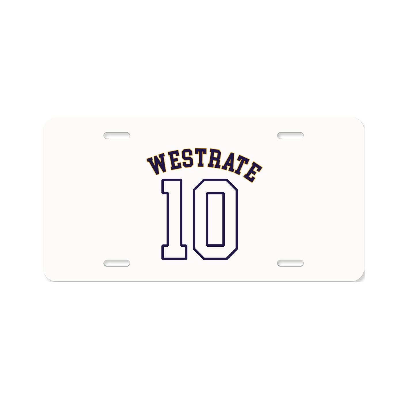 License Plate — Shirsey Arch in Classic