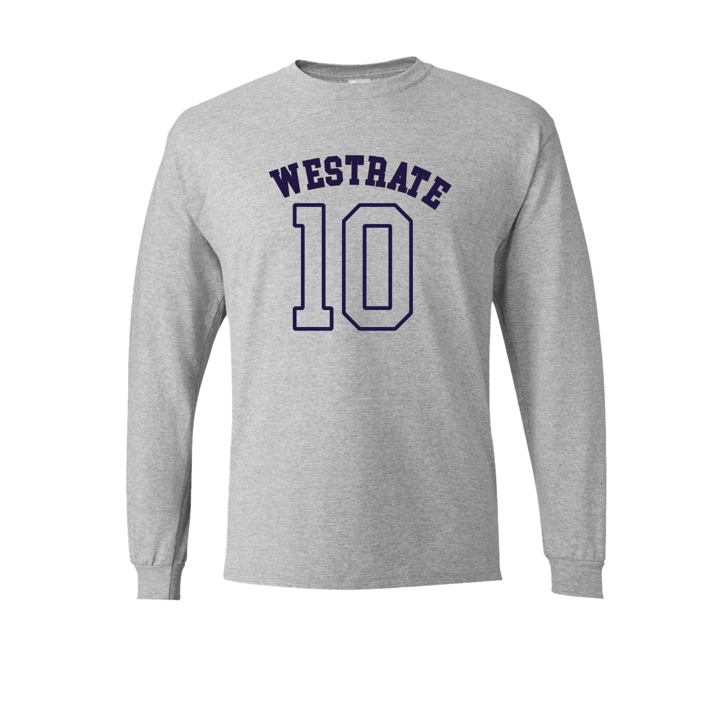Long Sleeve Tee — Shirsey Arch in Grey