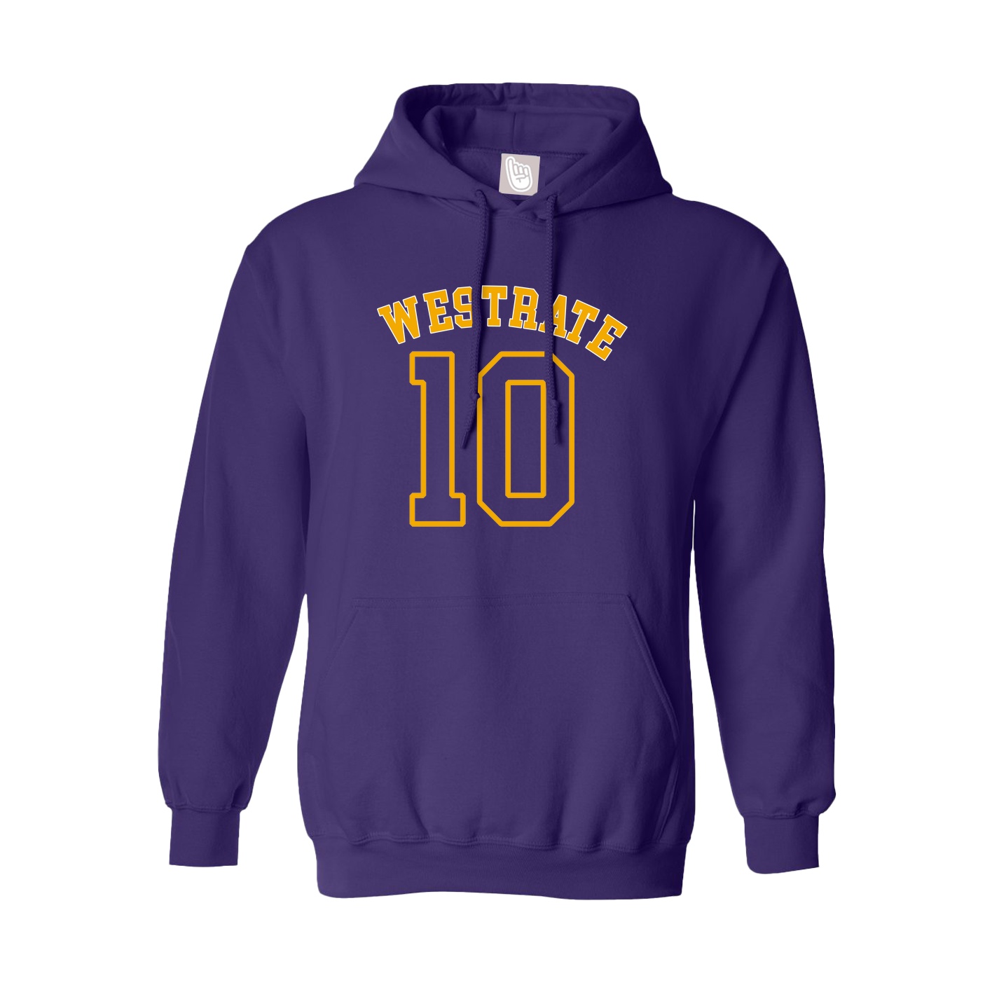 Hoodie — Shirsey Arch in Purple