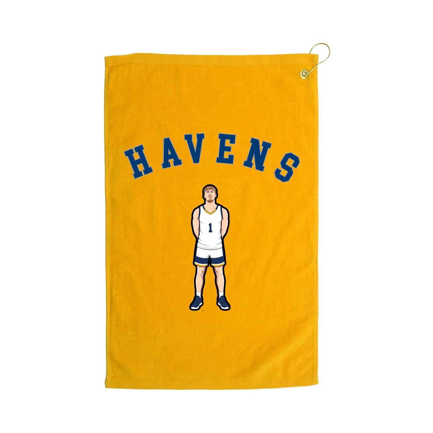 Golf Towel — Shirsey Arch in Gold