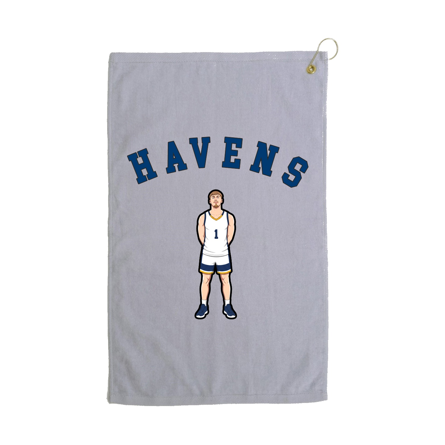 Golf Towel — Shirsey Arch in Grey