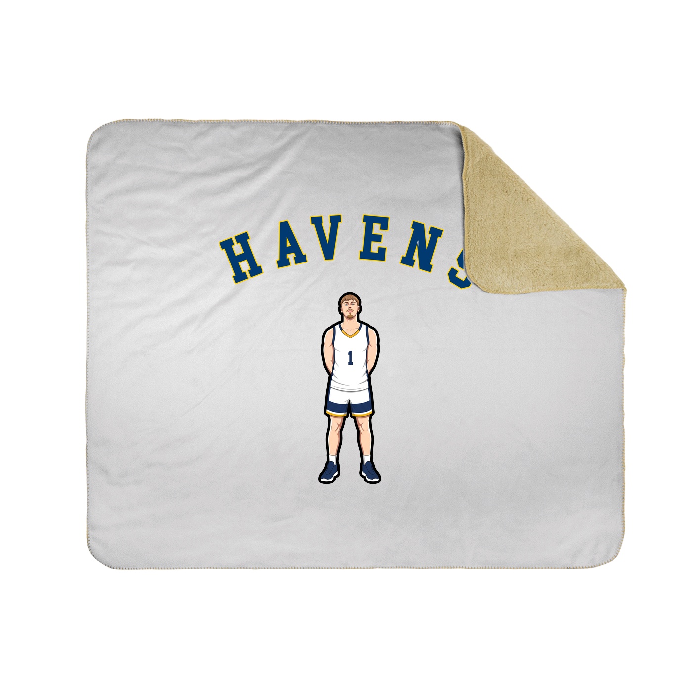 Throw Blanket — Shirsey Arch in White