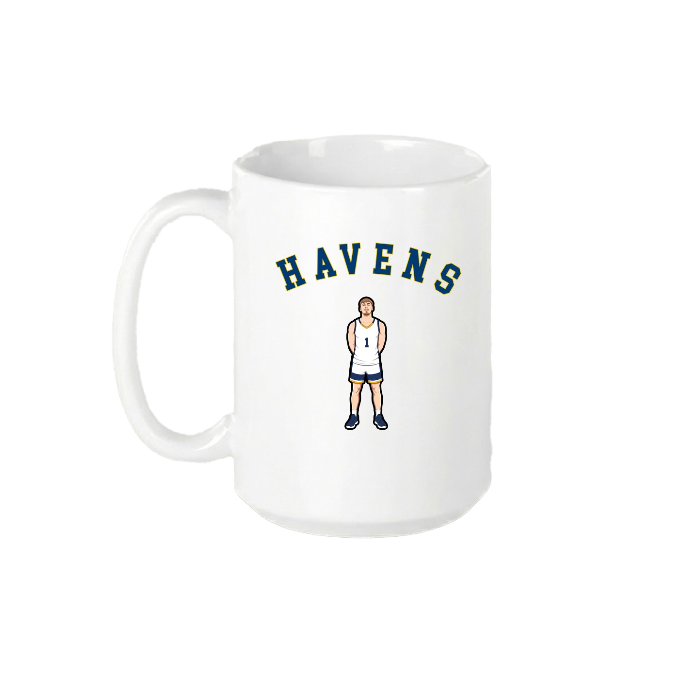 15oz Coffee Mug — Shirsey Arch in White