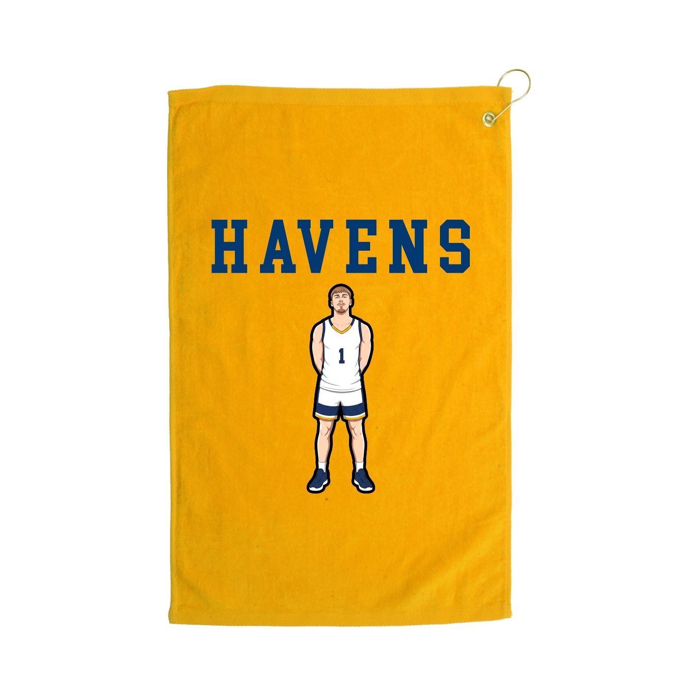 Golf Towel — Shirsey in Gold