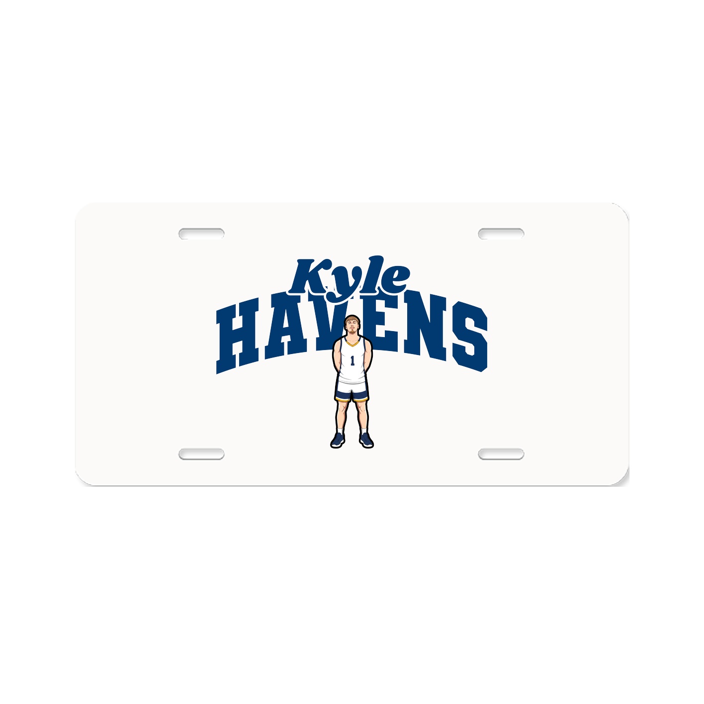 License Plate — Signature Arch in Classic