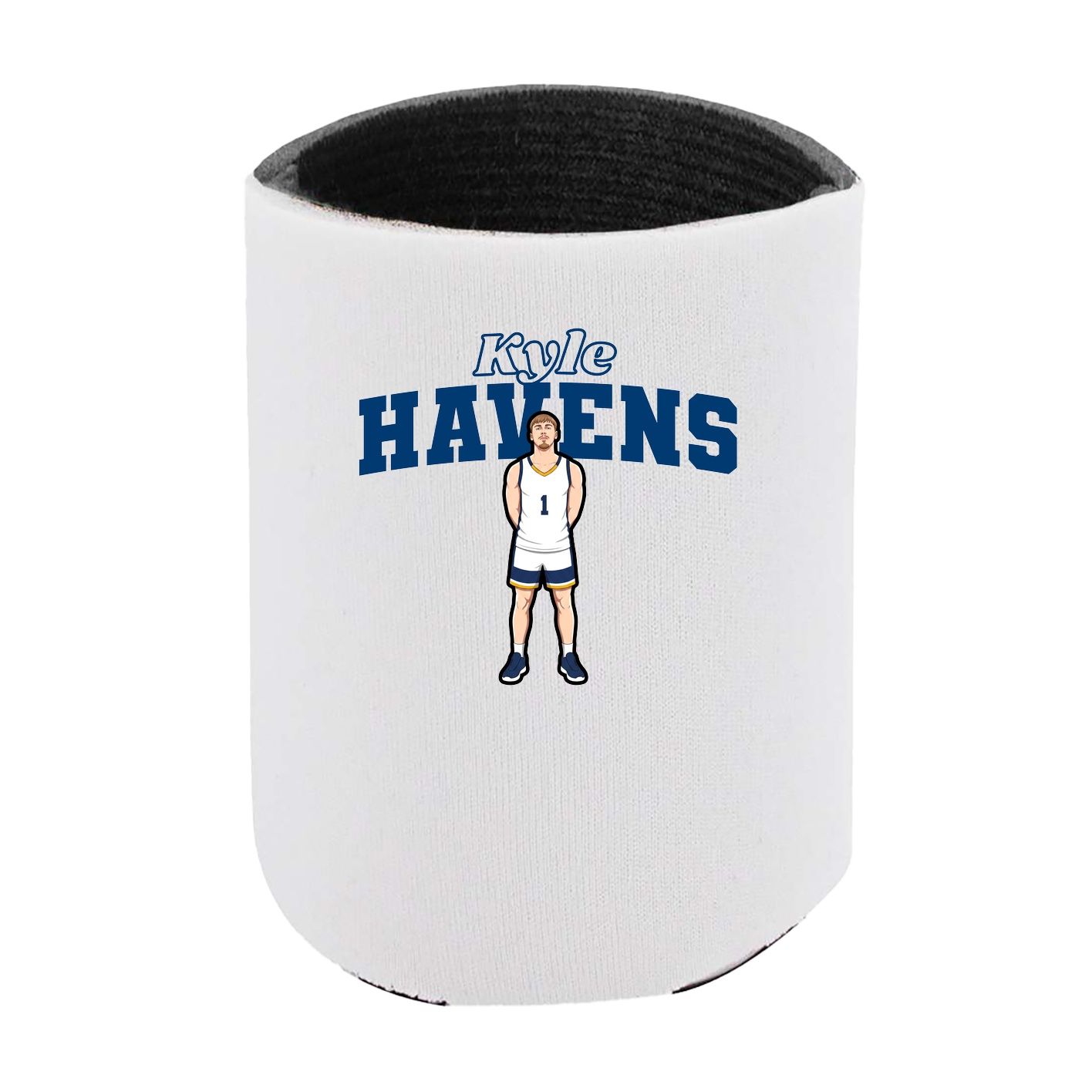 Can Holder — Name Arch in White
