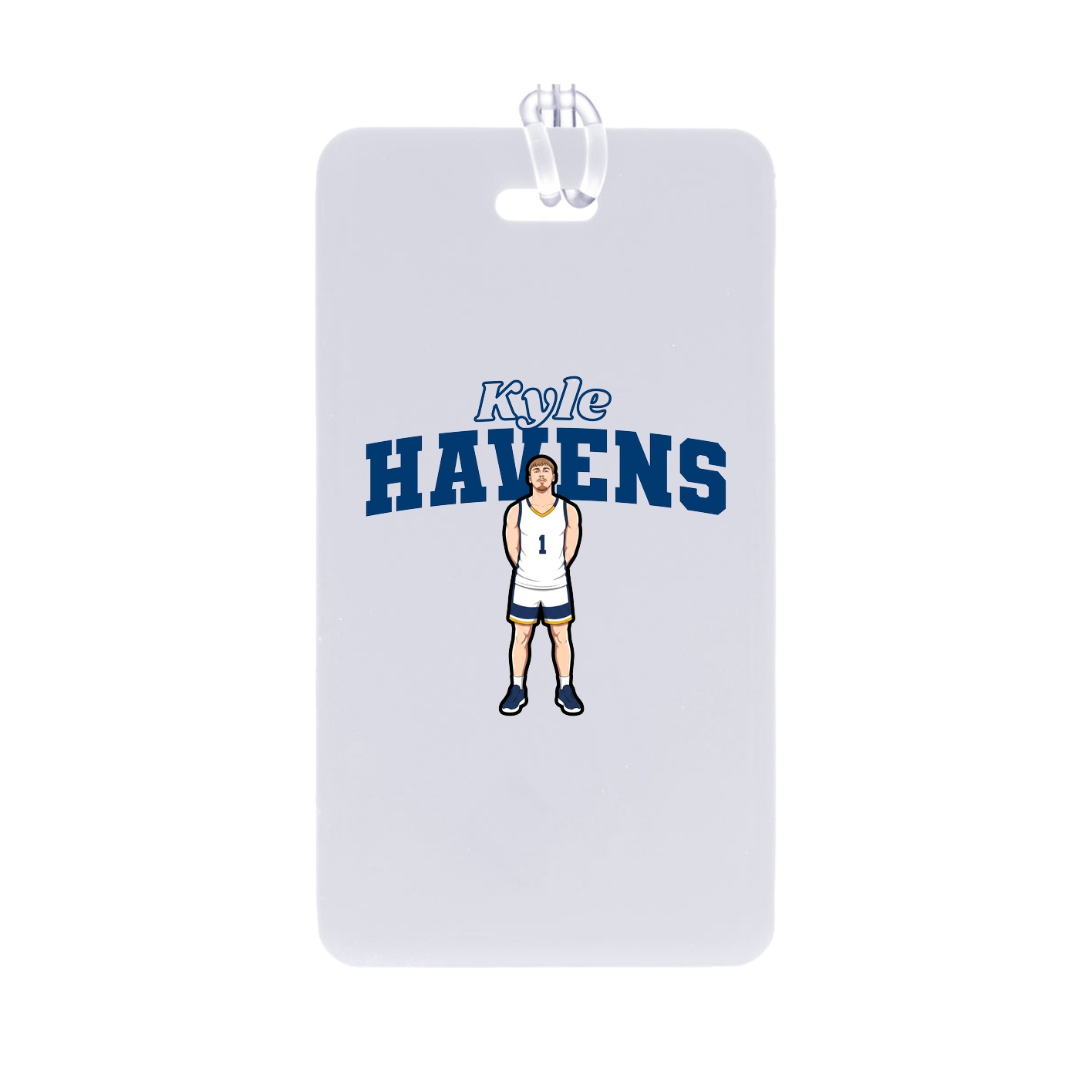 Bag Tag — Name Arch in Classic