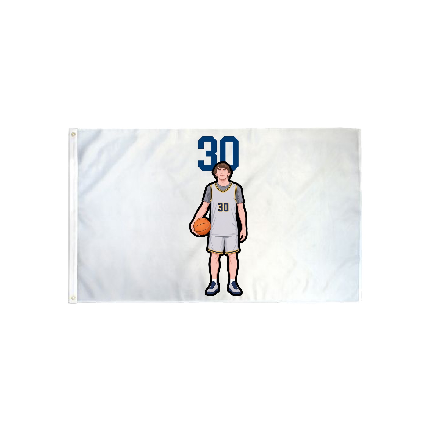 3x5 Flag — Number Top in Classic
