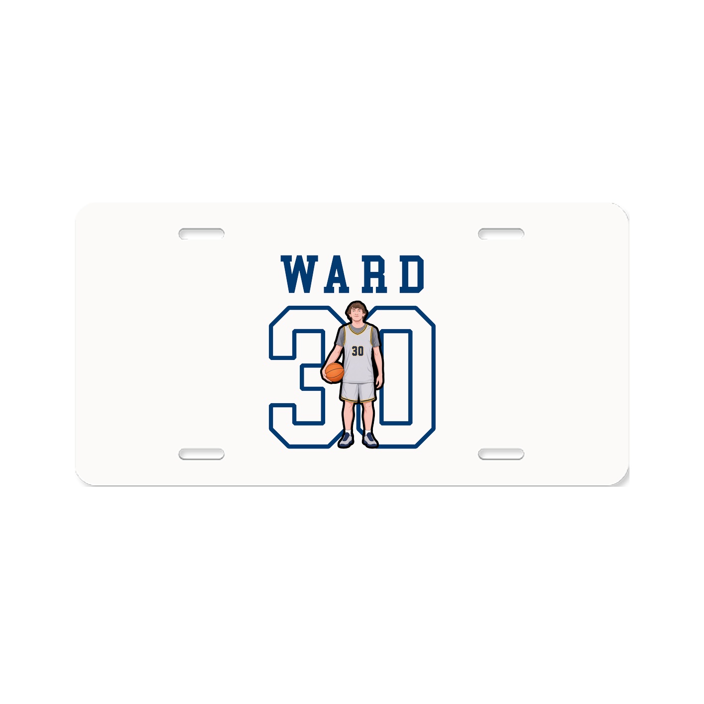License Plate — Shirsey in Classic