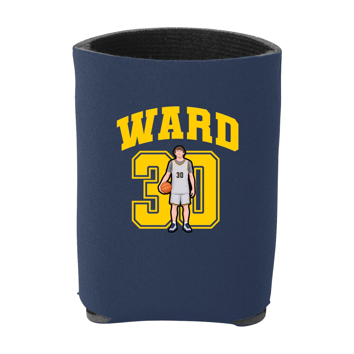 Can Holder — Number in Navy