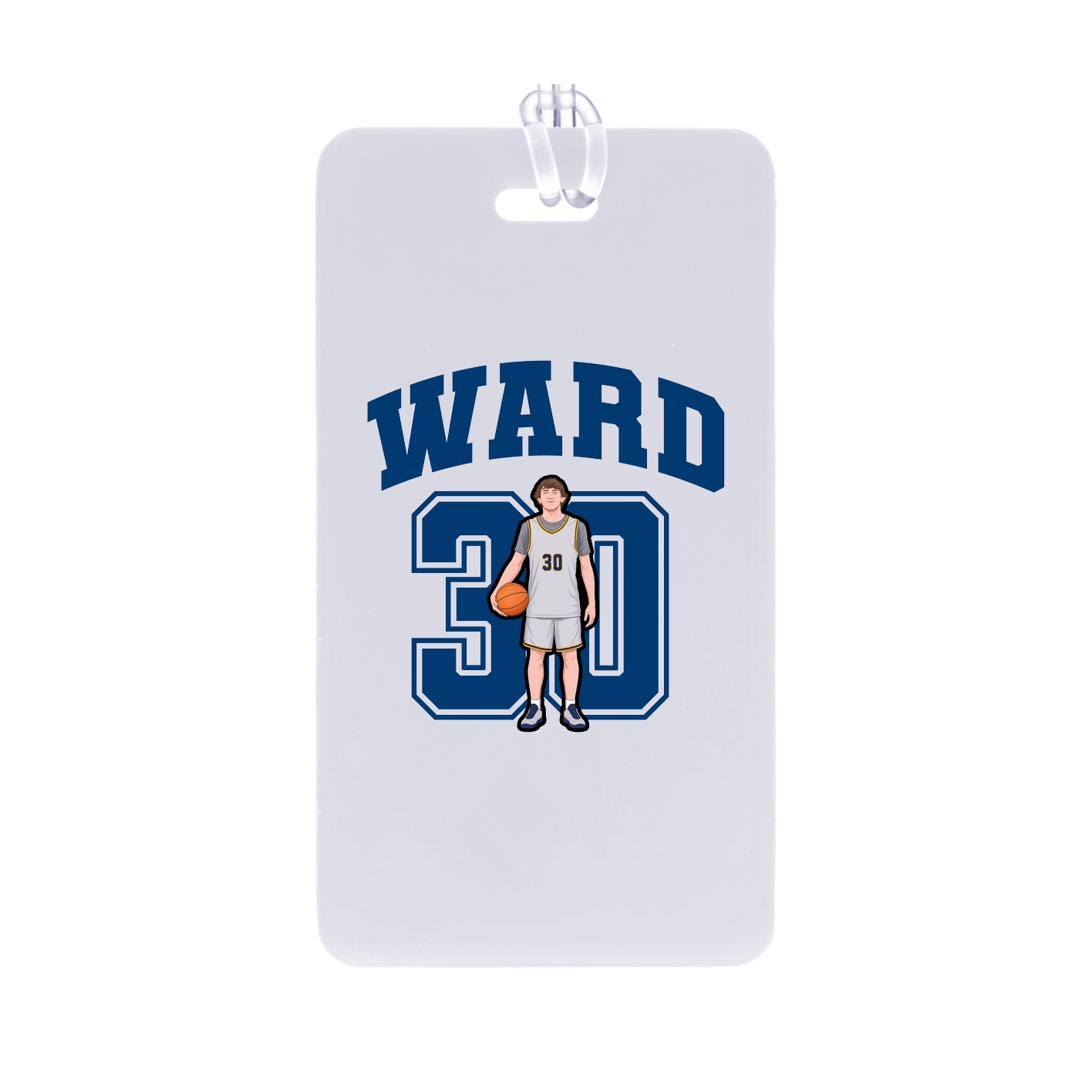 Bag Tag — Number in Classic
