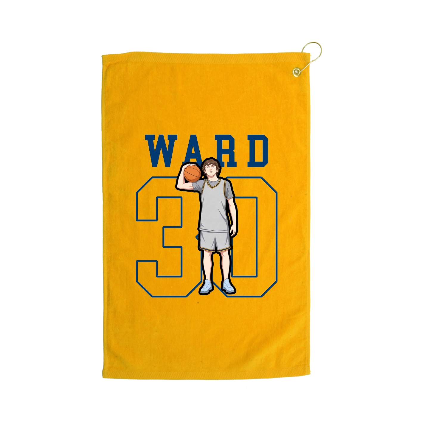 Golf Towel — Shirsey in Gold