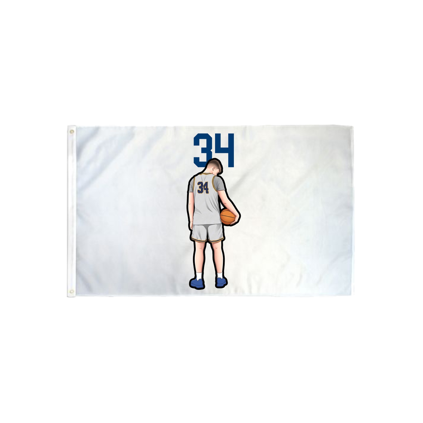 3x5 Flag — Number Top in Classic