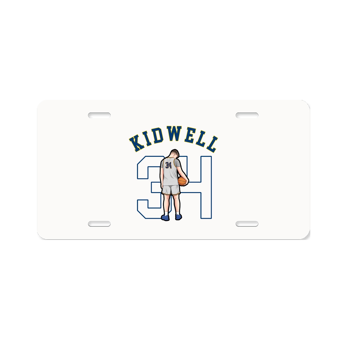 License Plate — Shirsey Arch in Classic