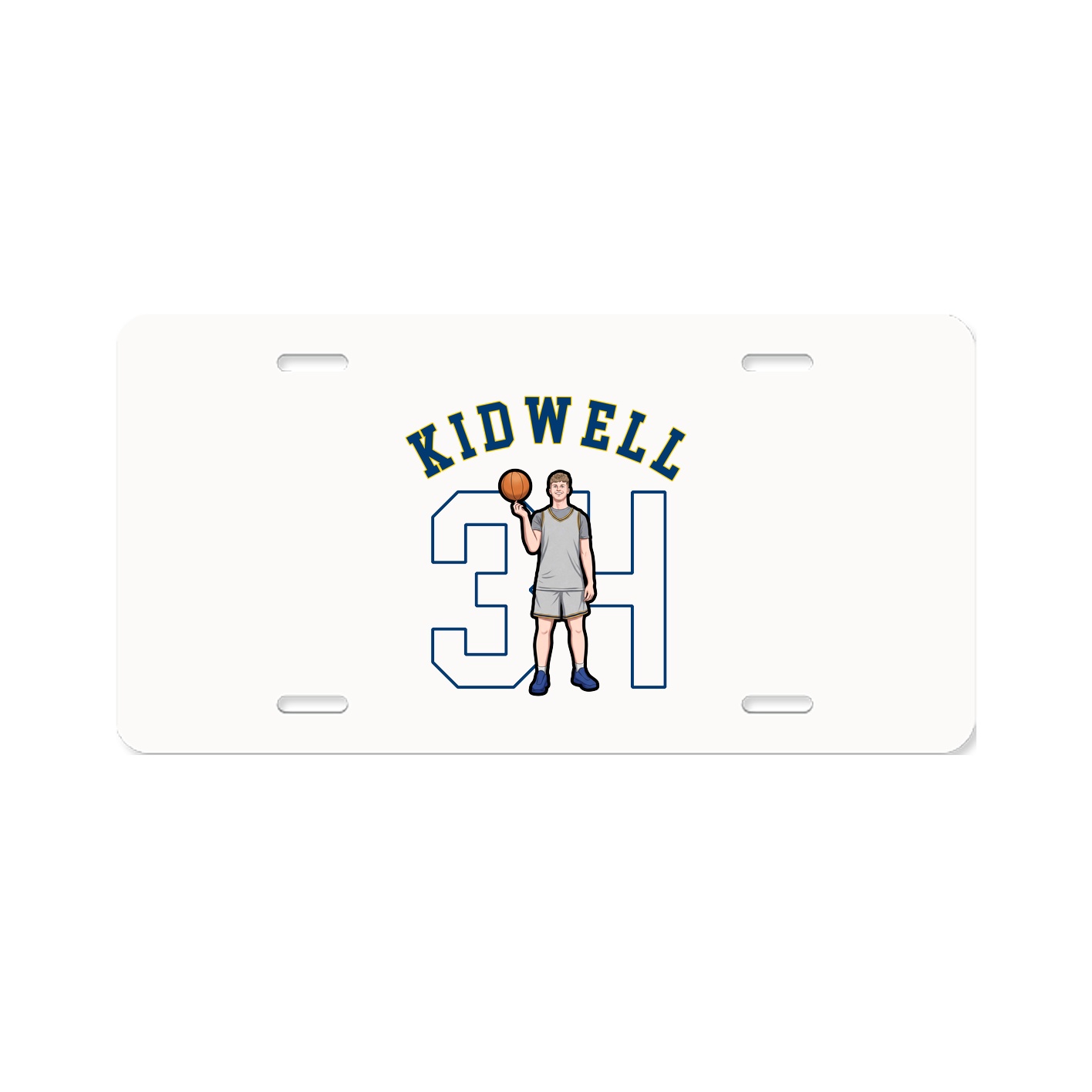 License Plate — Shirsey Arch in Classic