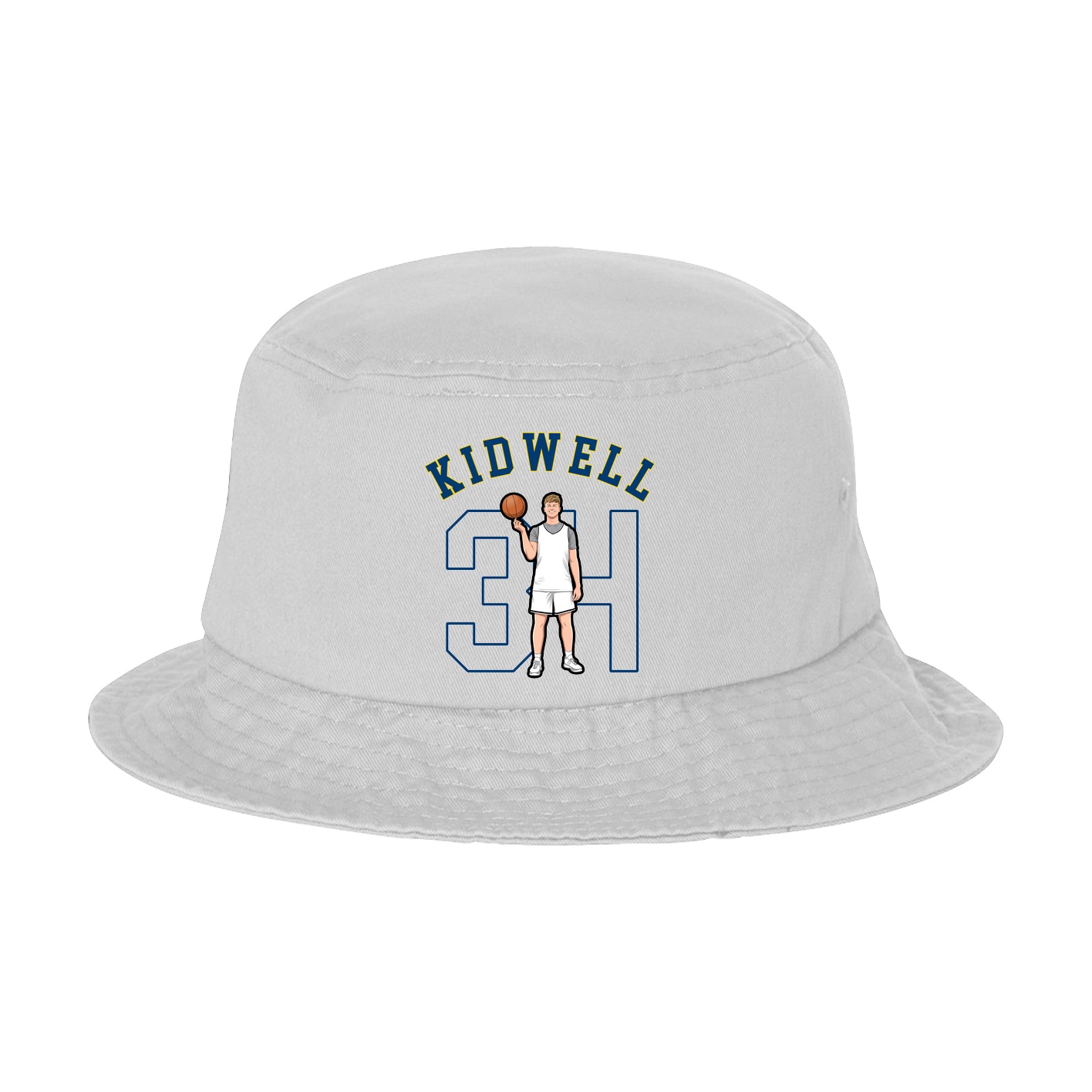 Bucket Cap — Shirsey Arch in White