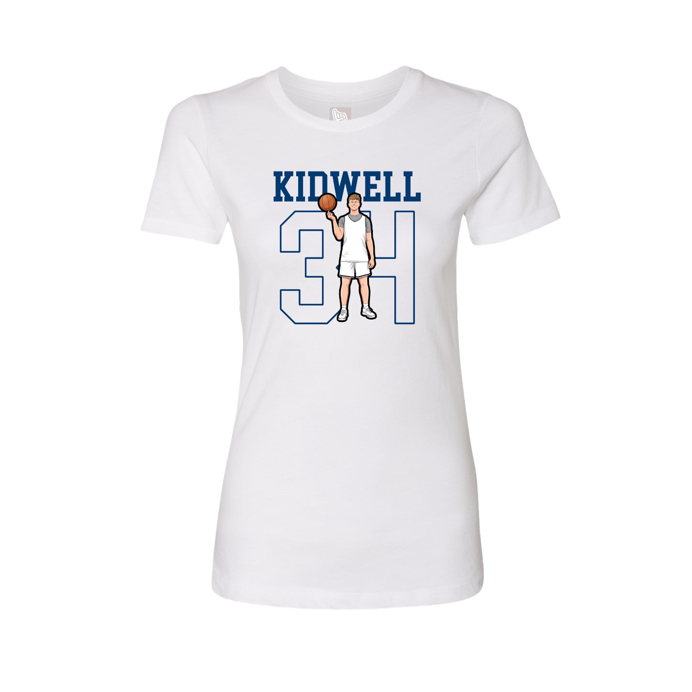 Fitted Women's Tee — Shirsey in White