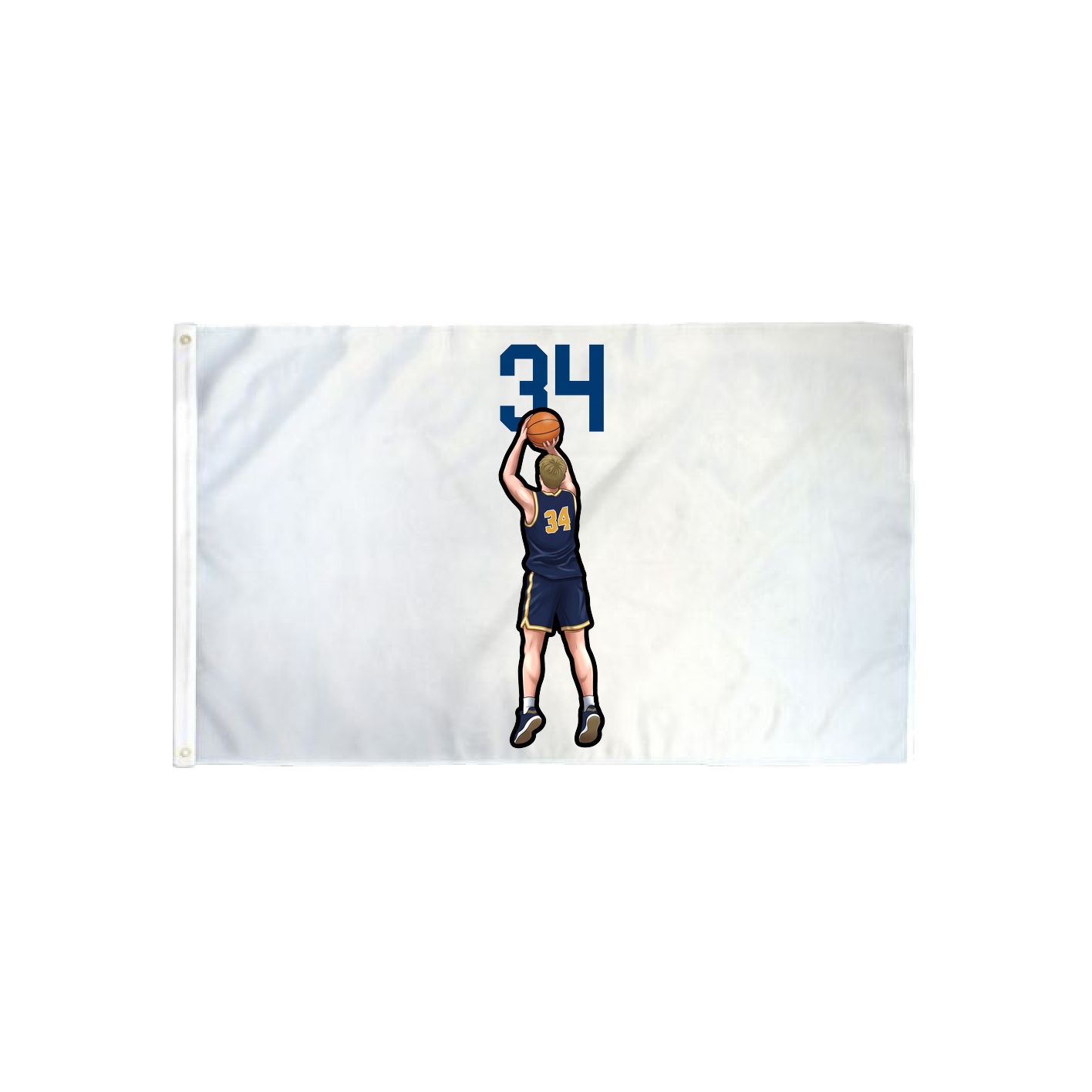 3x5 Flag — Number Top in Classic