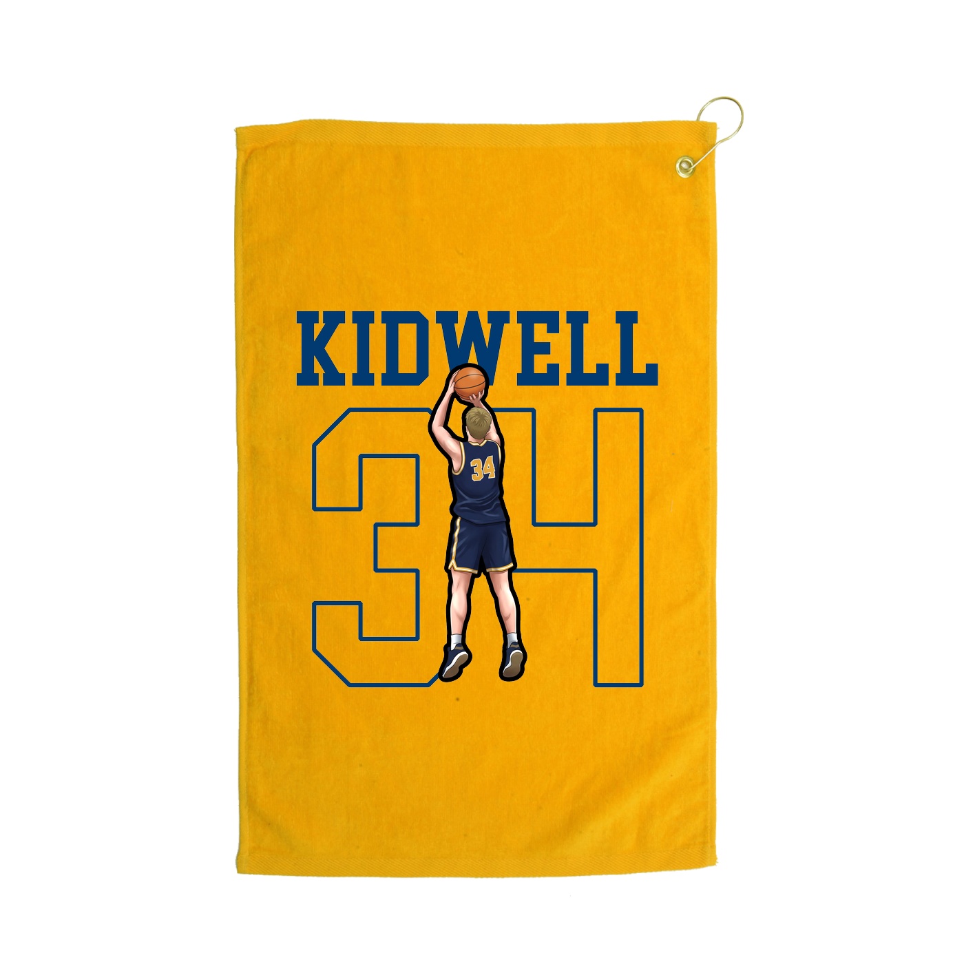 Golf Towel — Shirsey in Gold