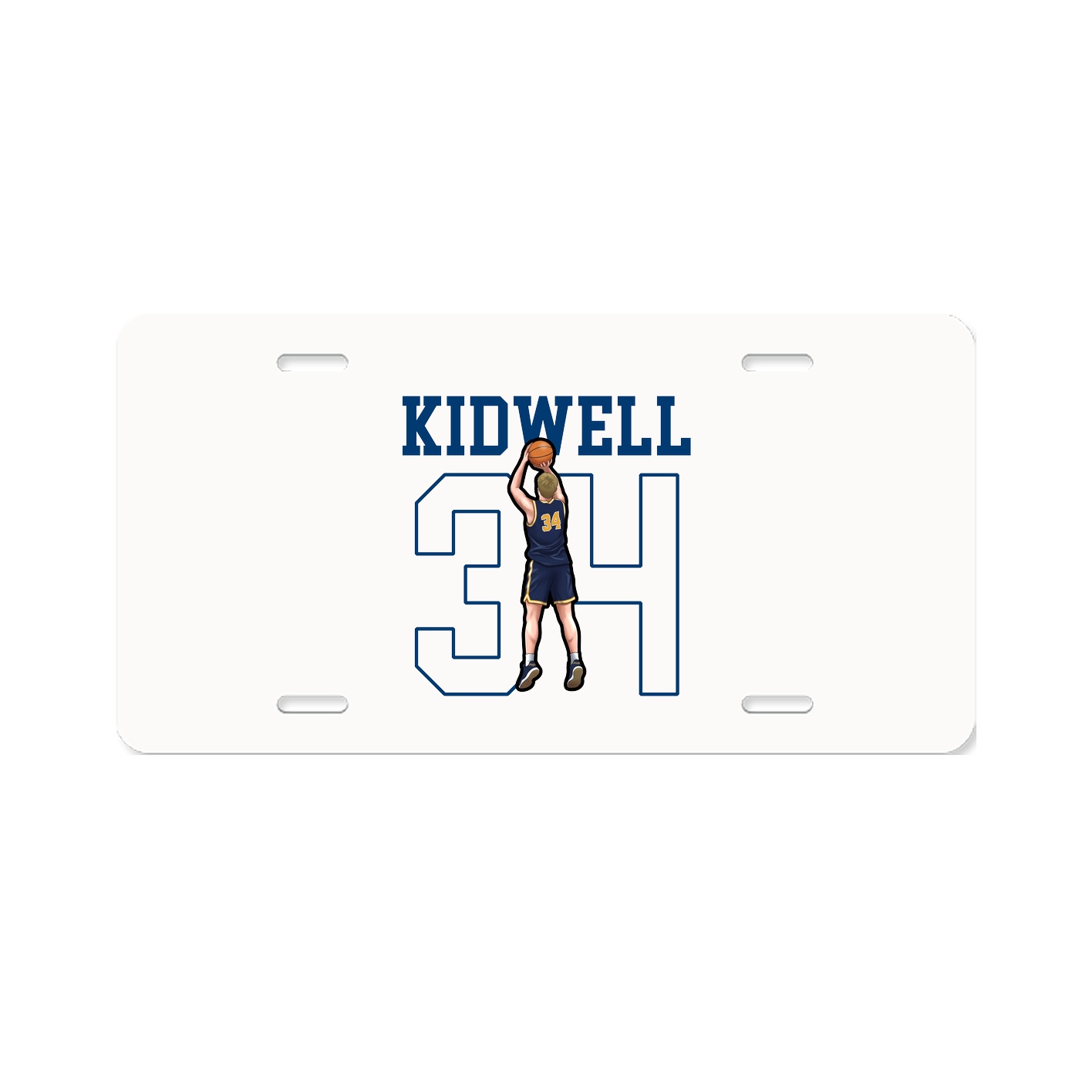 License Plate — Shirsey in Classic
