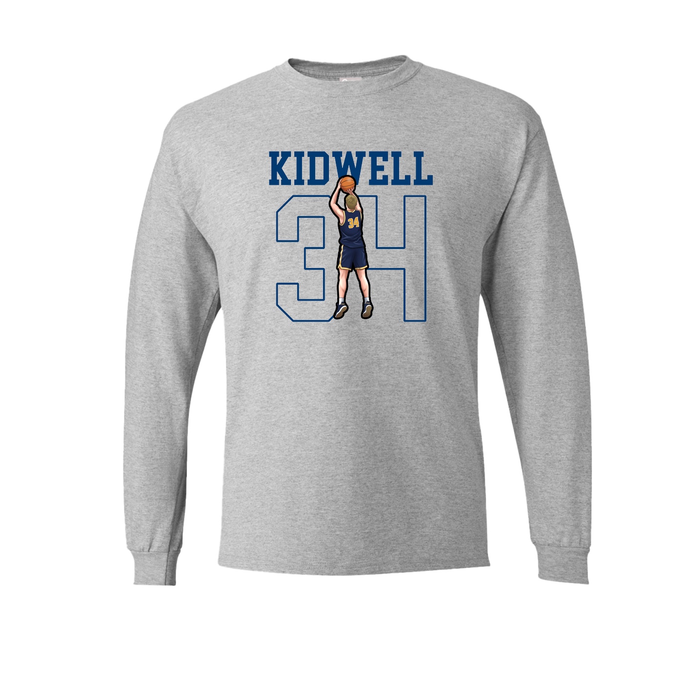 Long Sleeve Tee — Shirsey in Grey