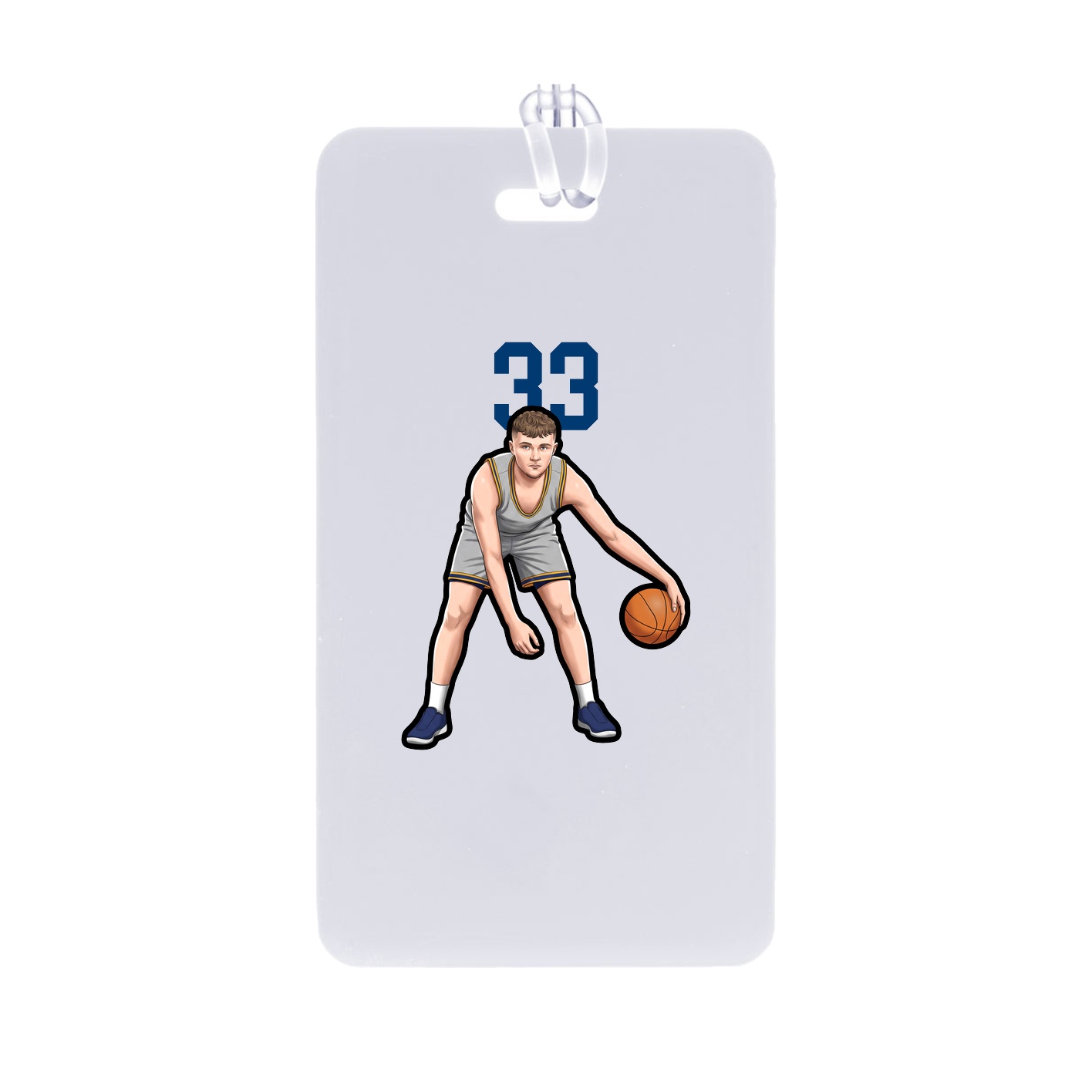 Bag Tag — Number Top in Classic