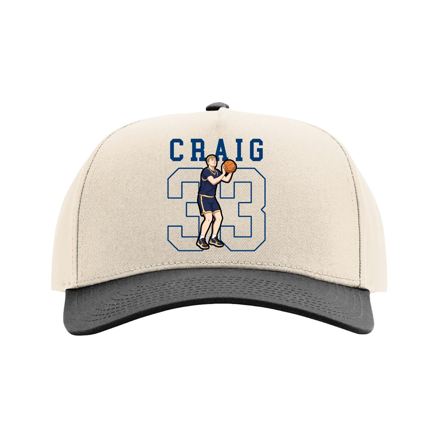 Full Fabric Five-Panel Champ Cap