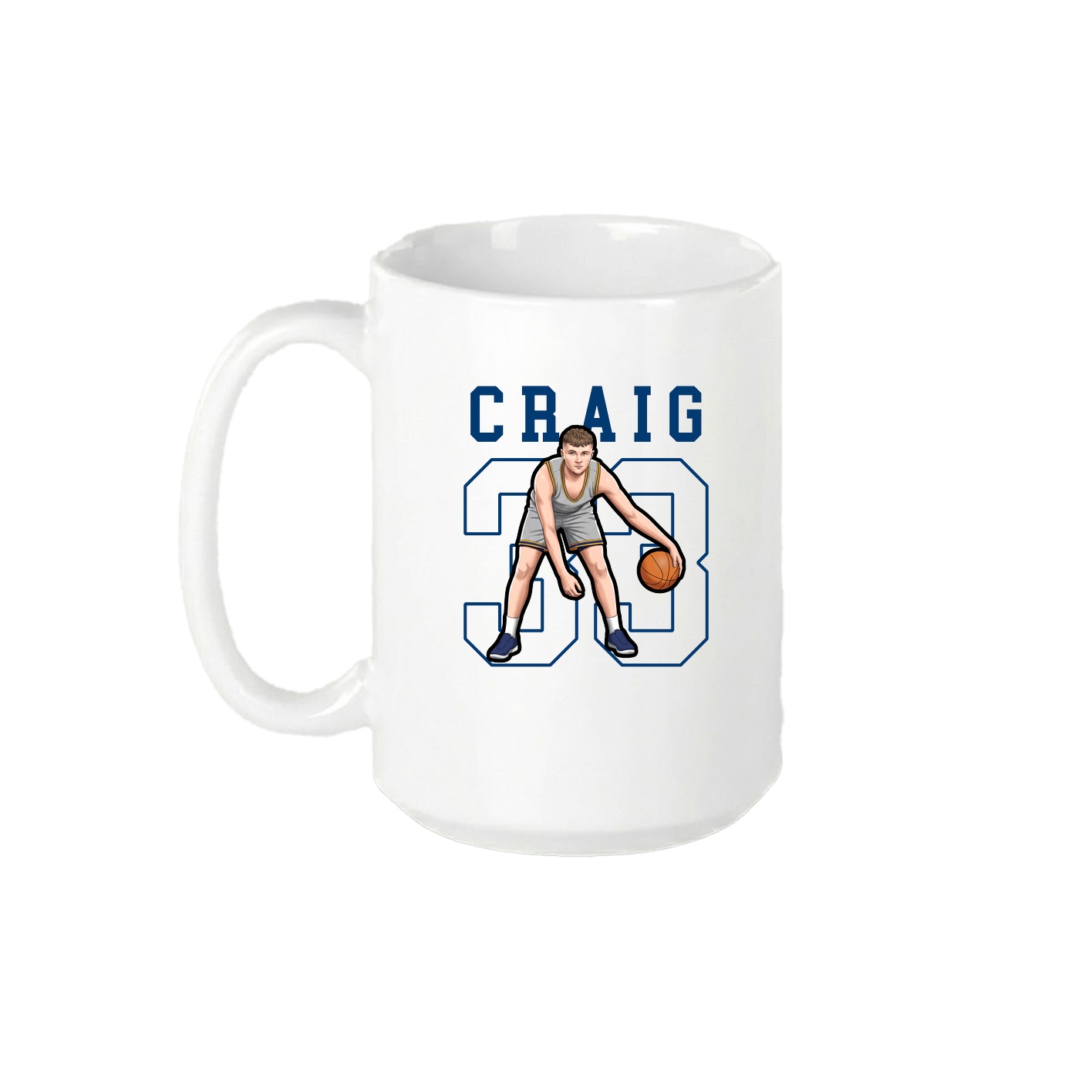 15oz Coffee Mug — Shirsey in White