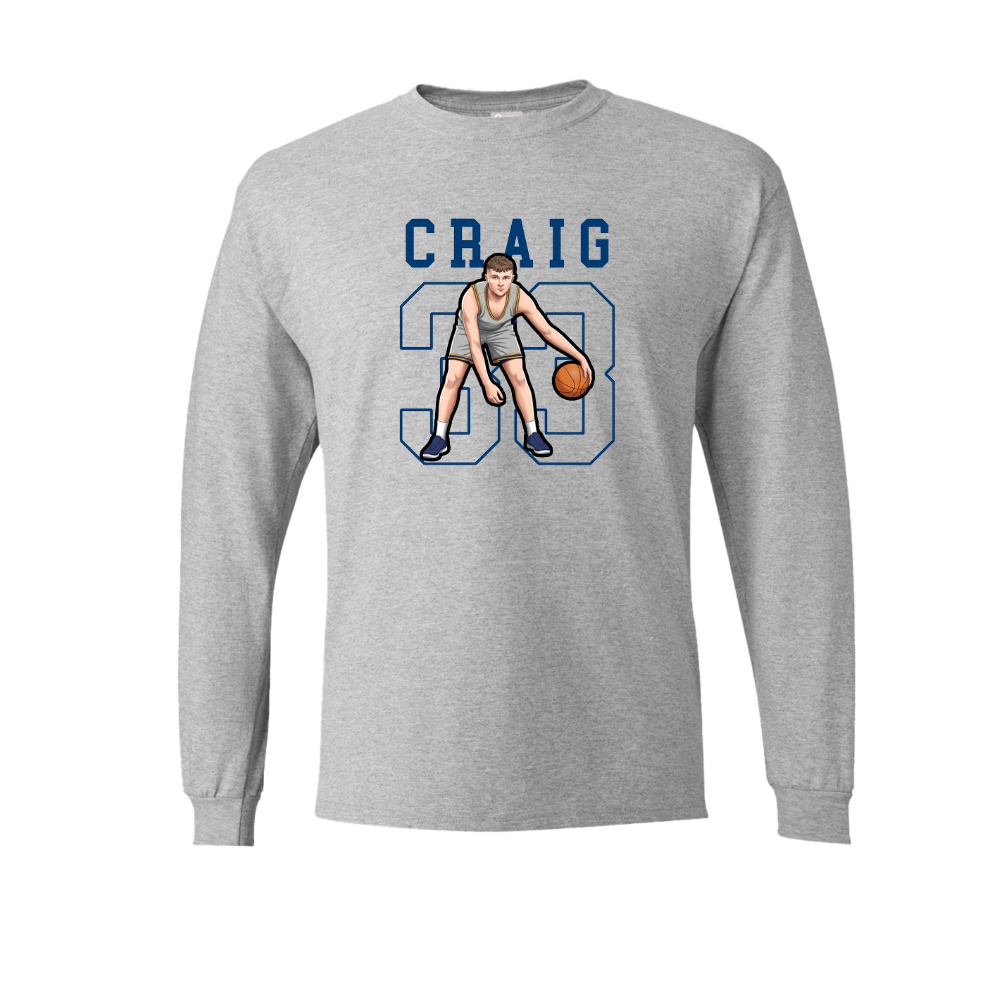 Long Sleeve Tee — Shirsey in Grey