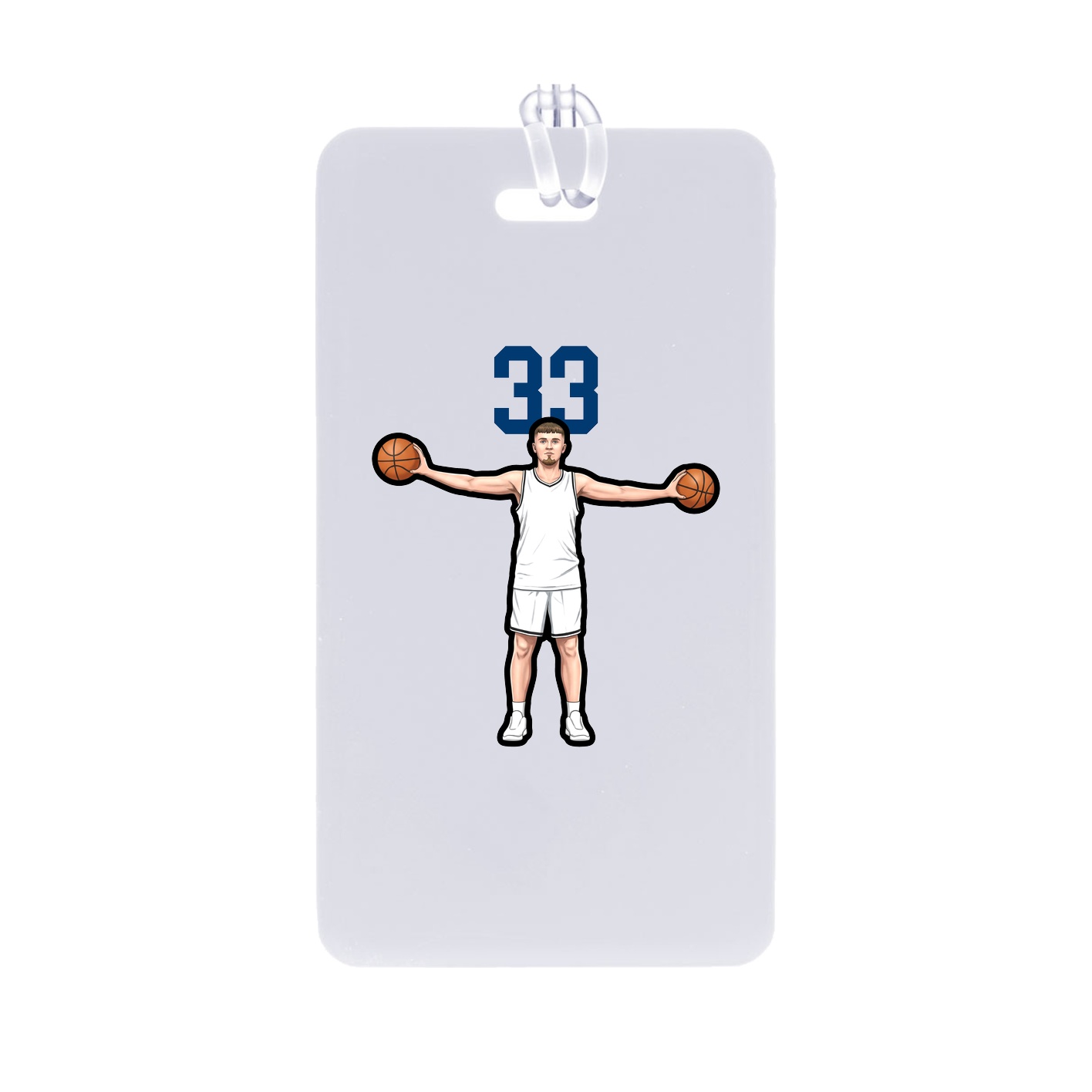 Bag Tag — Number Top in Classic