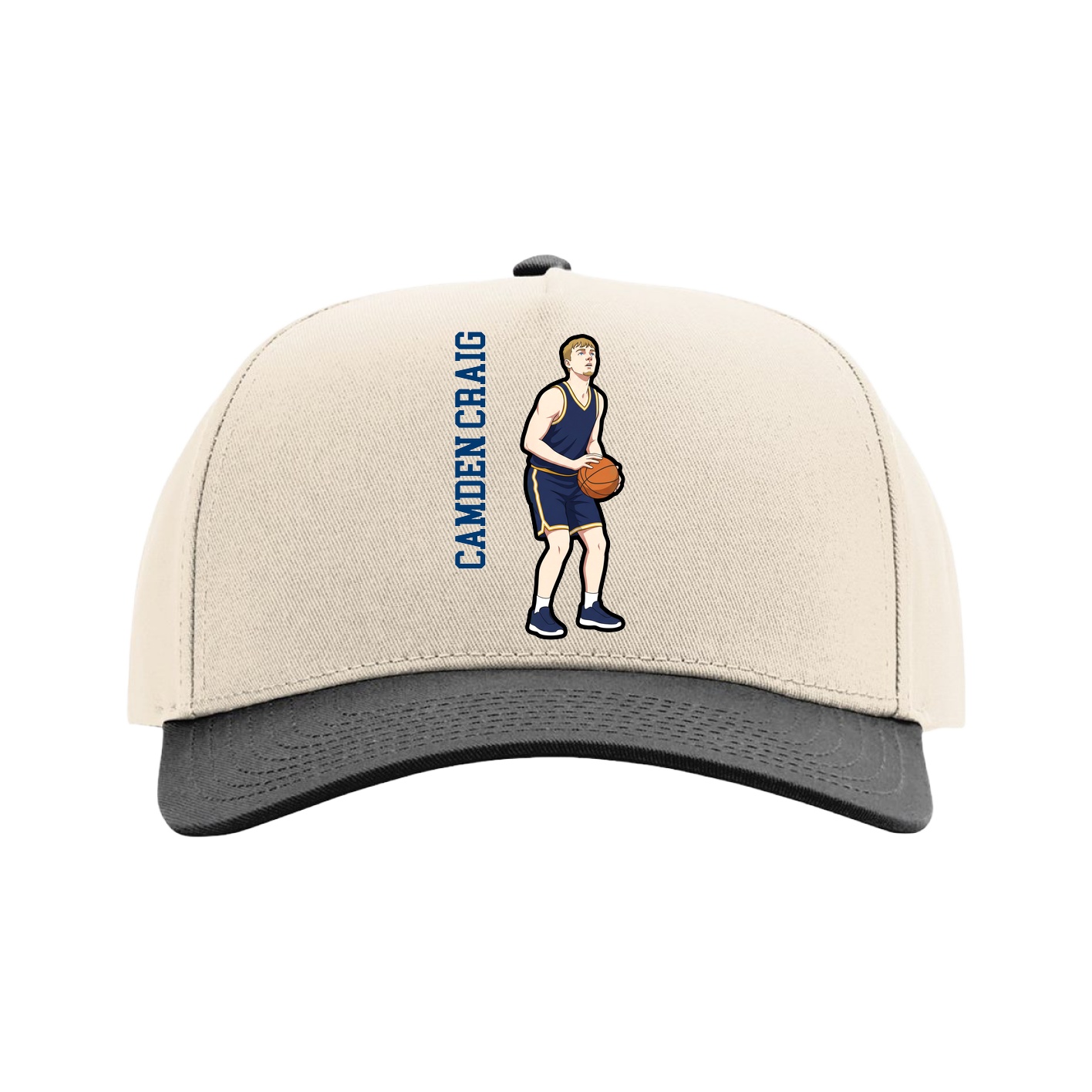 Full Fabric Five-Panel Champ Cap