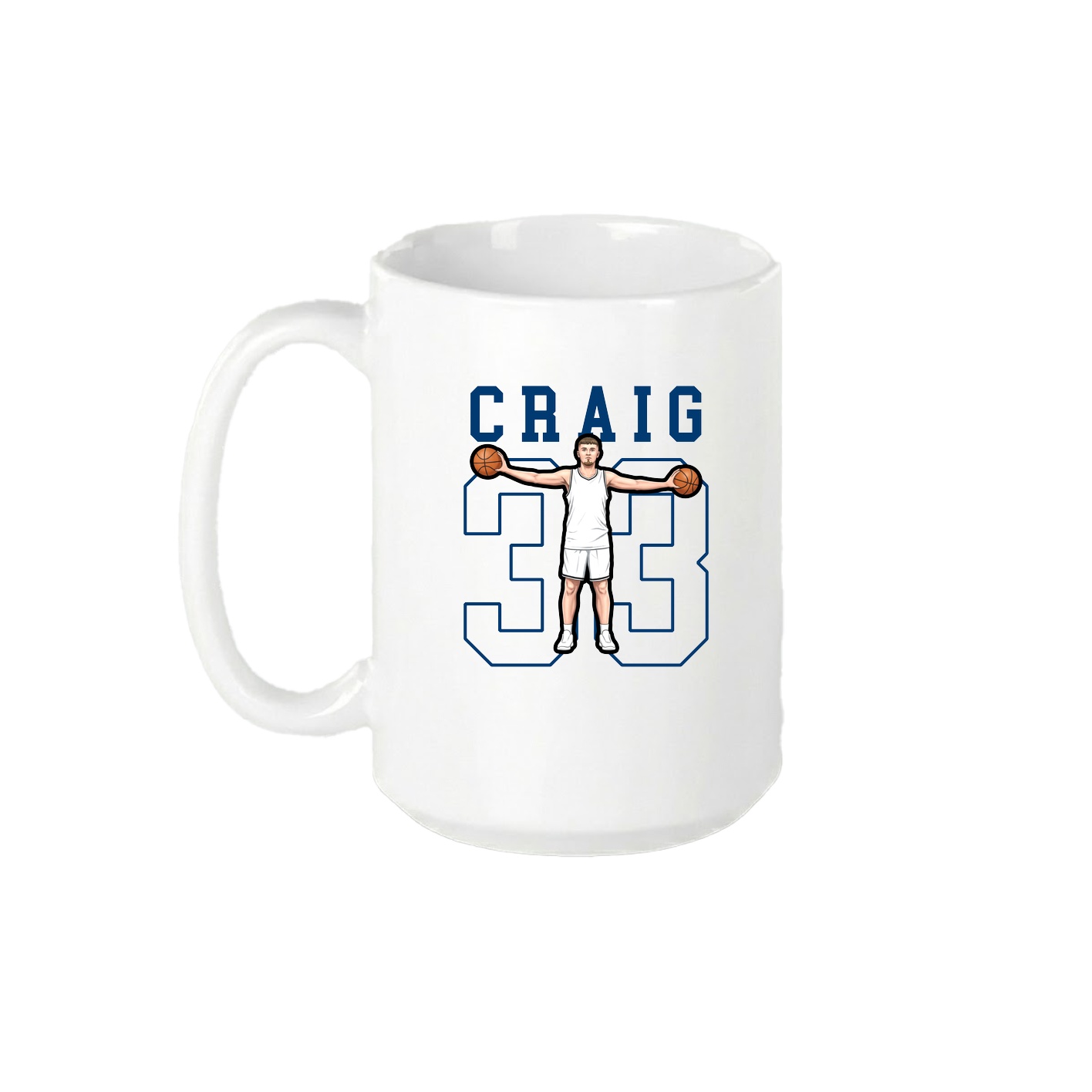15oz Coffee Mug — Shirsey in White