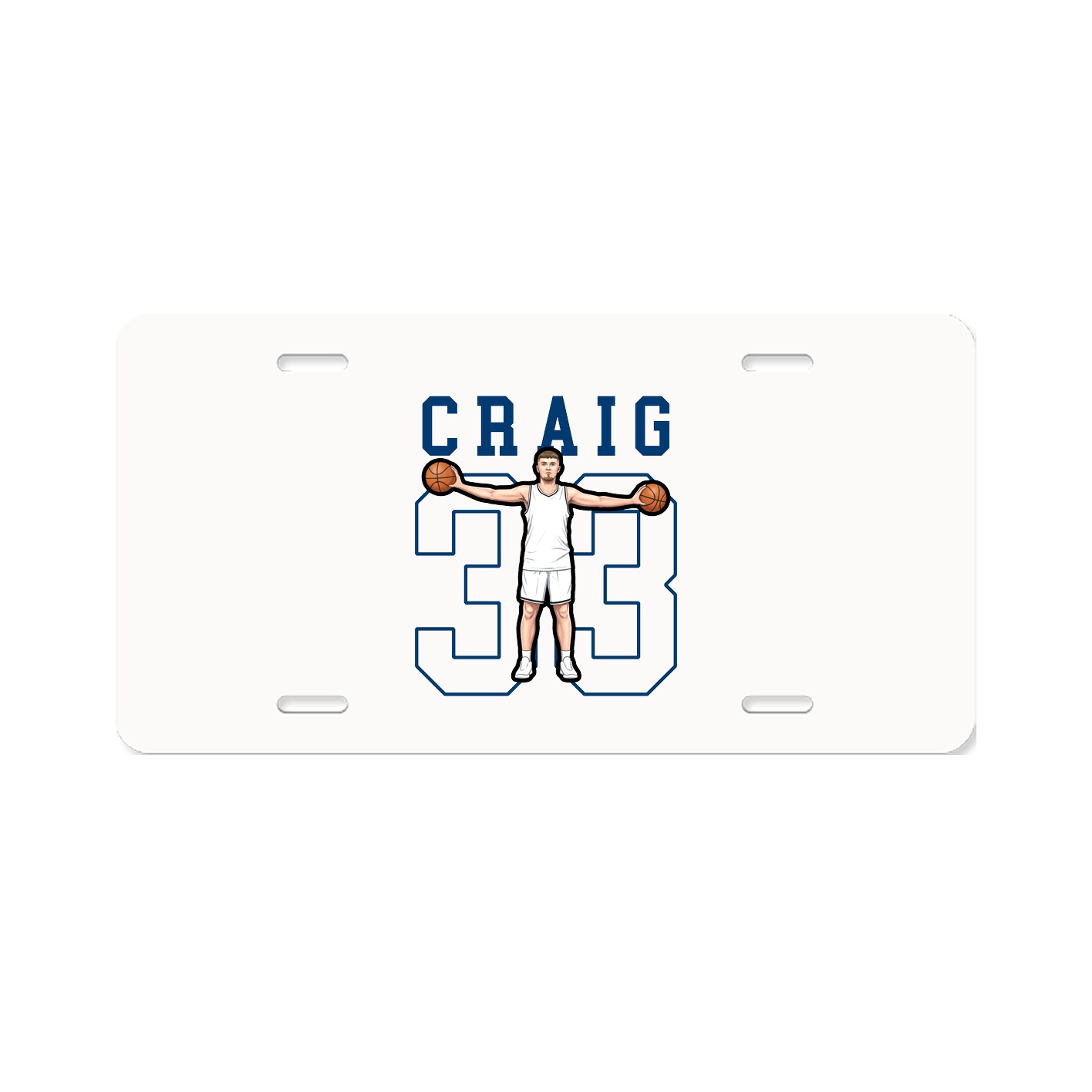 License Plate — Shirsey in Classic
