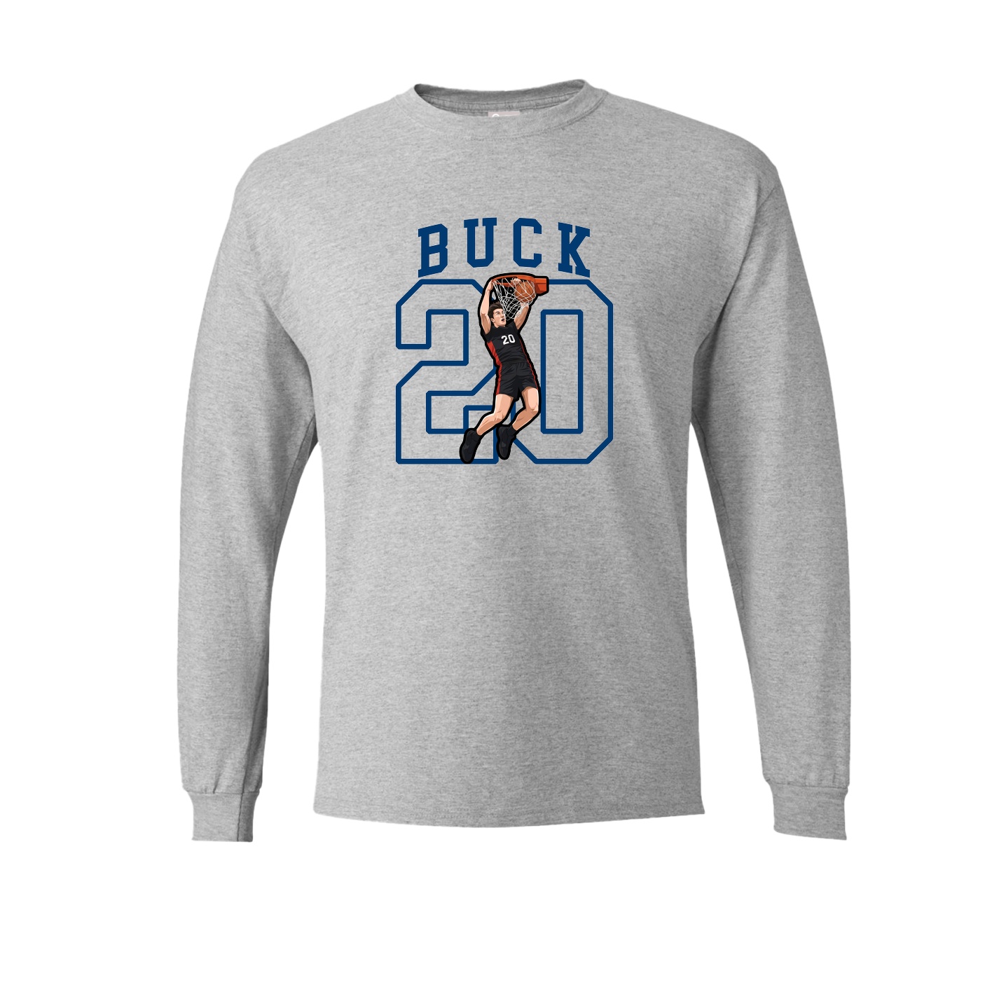 Long Sleeve Tee — Shirsey in Grey