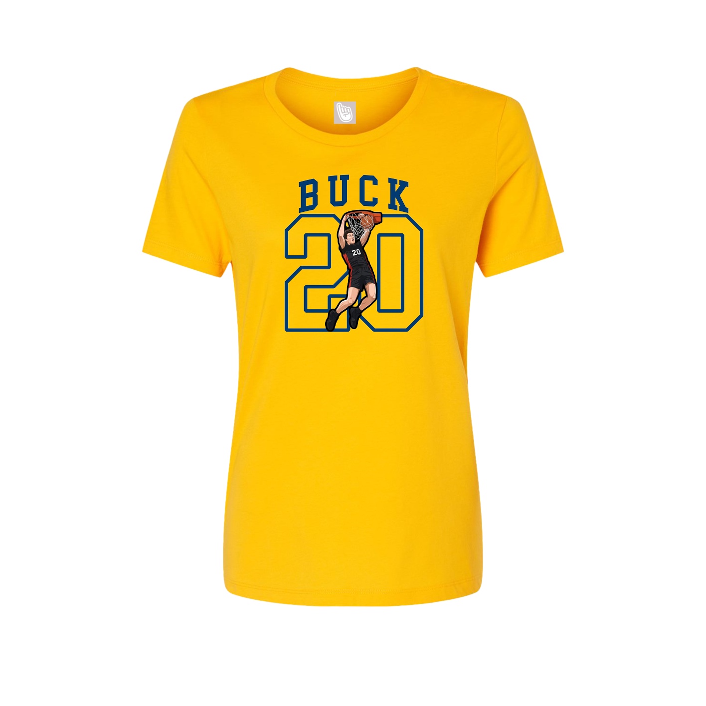 Womens Tee — Shirsey in Gold