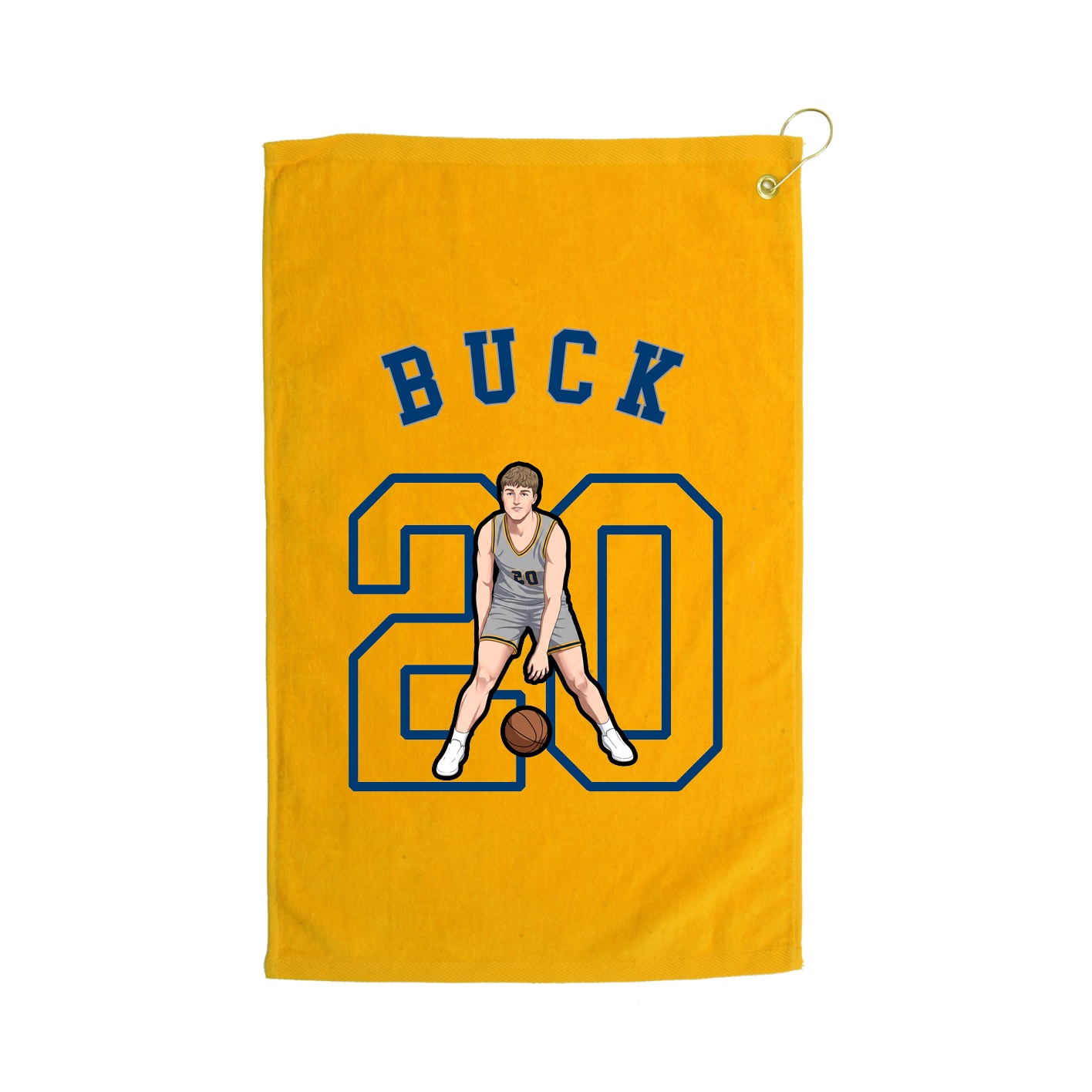 Golf Towel — Shirsey Arch in Gold
