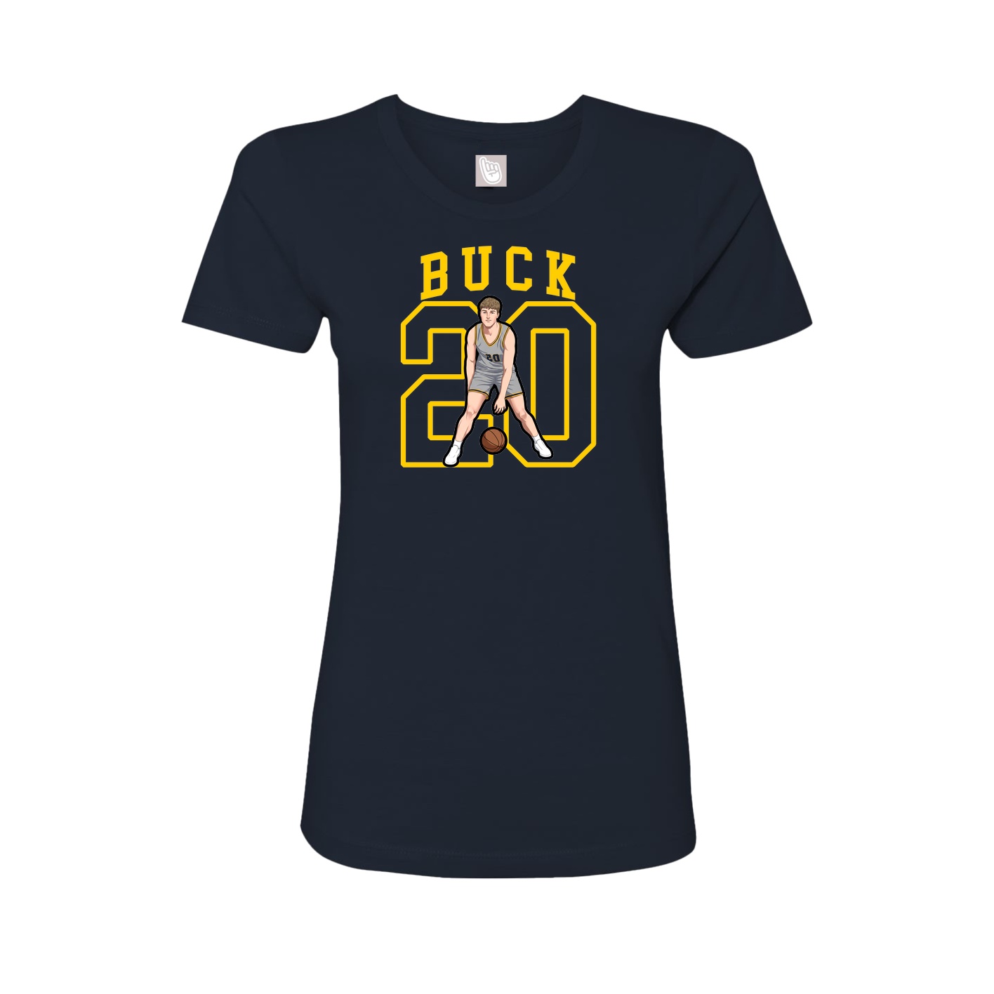 Fitted Women's Tee — Shirsey in Navy