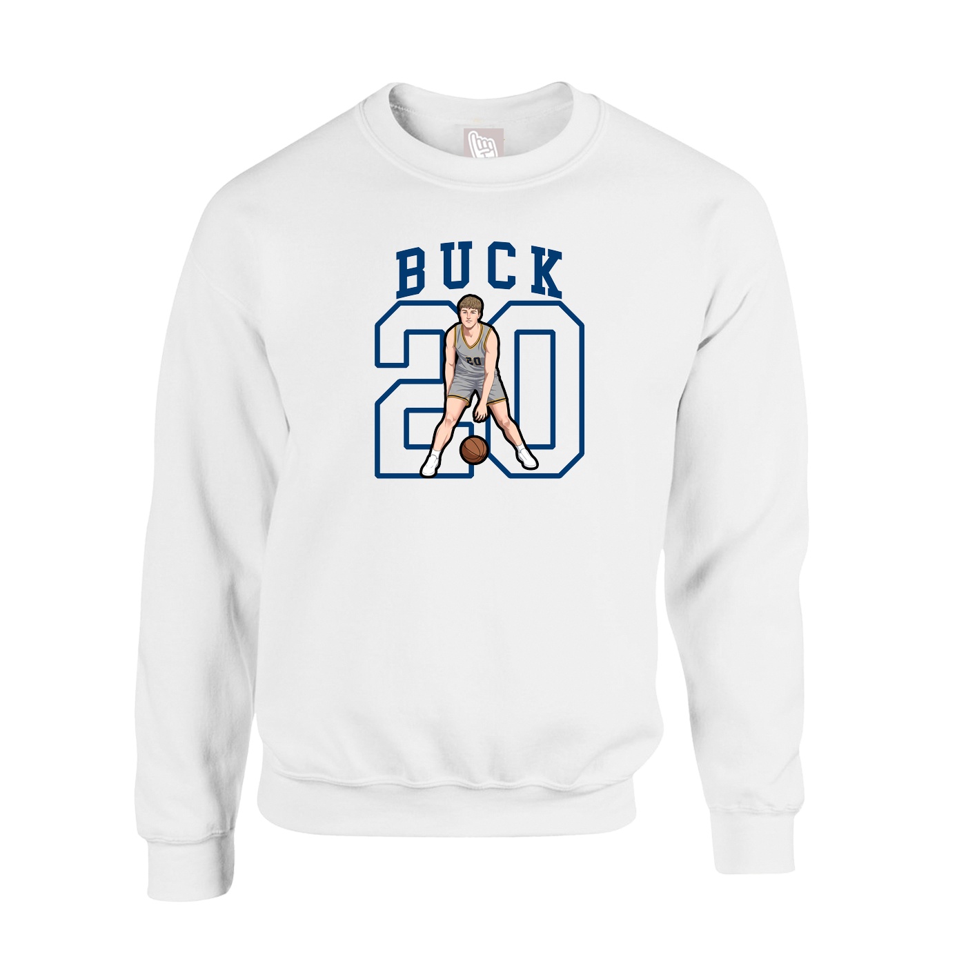 Fleece Crew — Shirsey in White