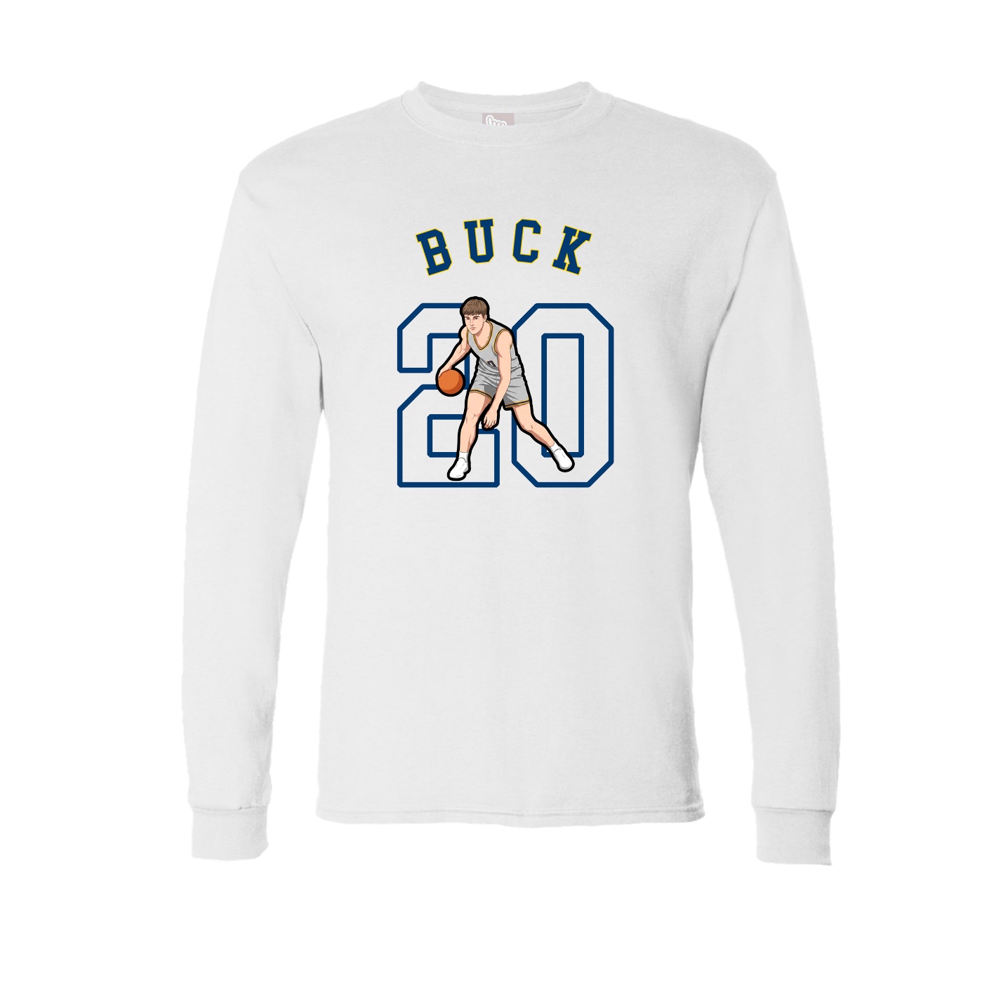 Long Sleeve Tee — Shirsey Arch in White