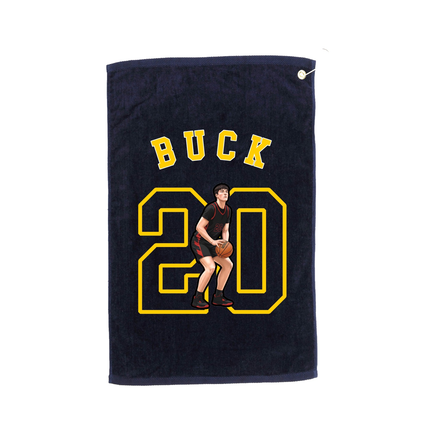 Golf Towel — Shirsey Arch in Navy