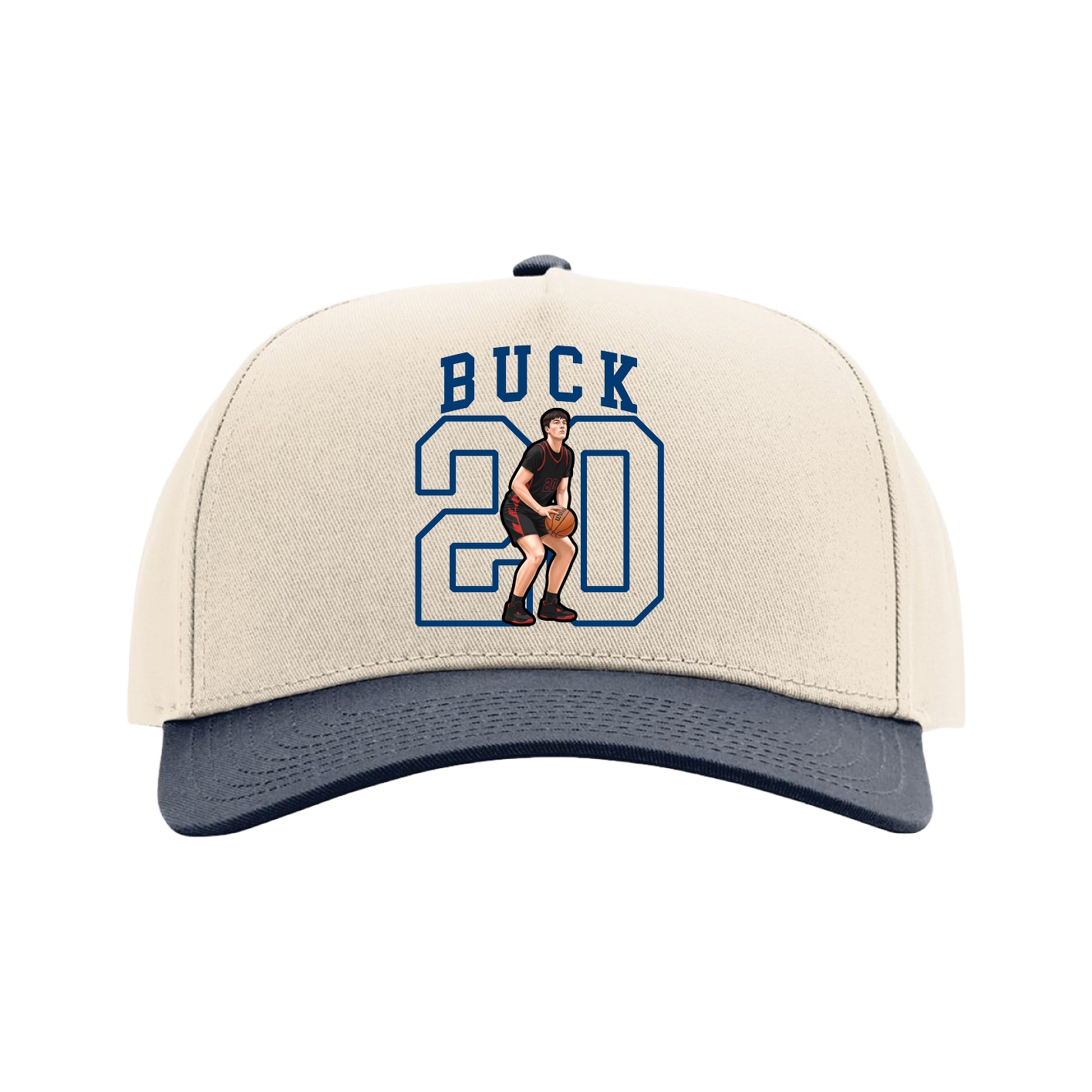 Full Fabric Five-Panel Champ Cap